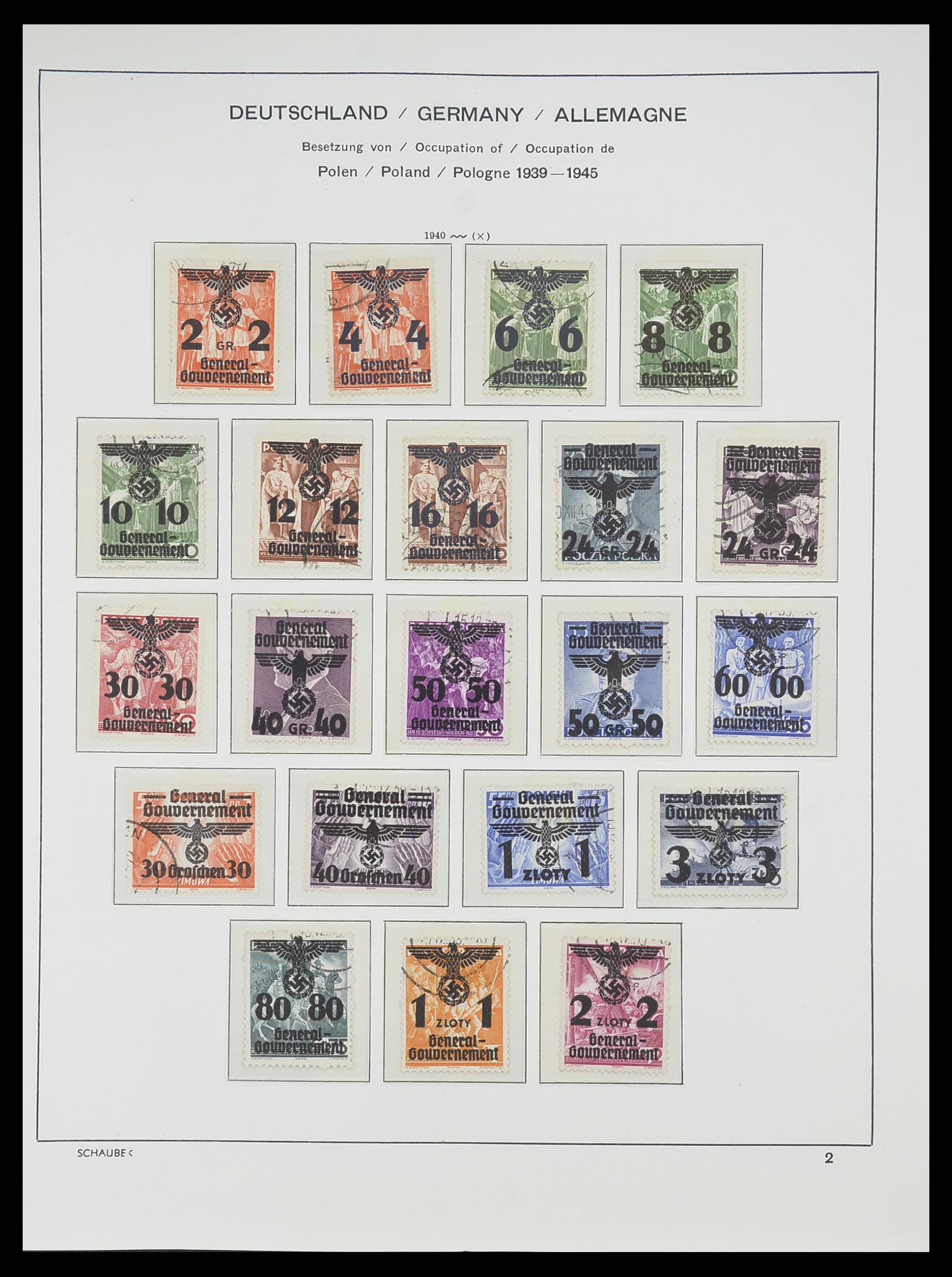 33697 085 - Stamp collection 33697 German Reich 1872-1945.