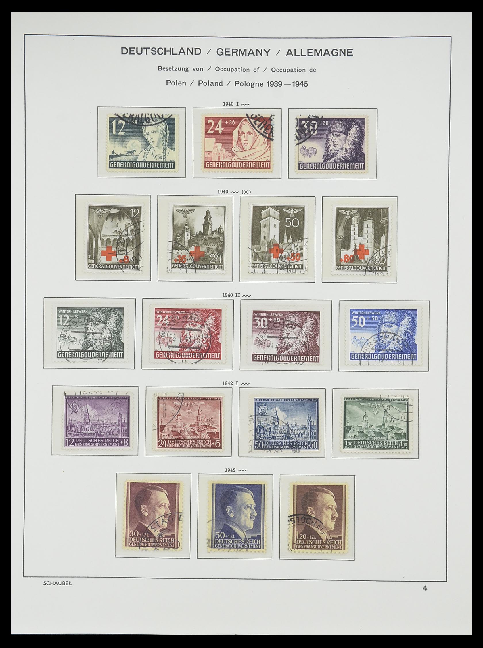 33697 087 - Postzegelverzameling 33697 Duitse Rijk 1872-1945.