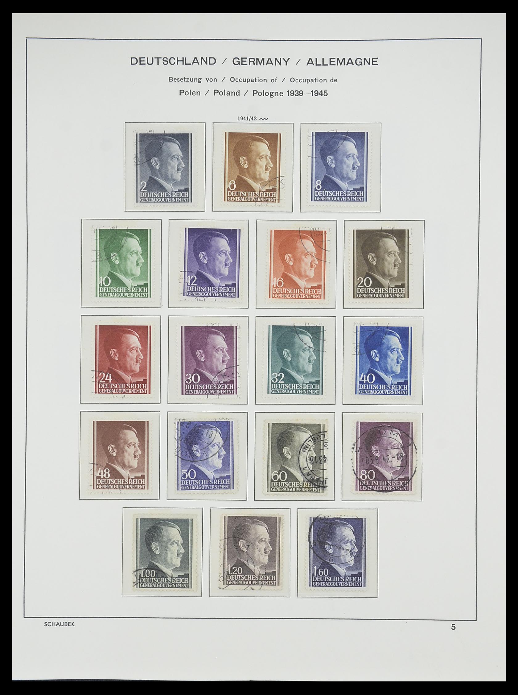 33697 088 - Stamp collection 33697 German Reich 1872-1945.