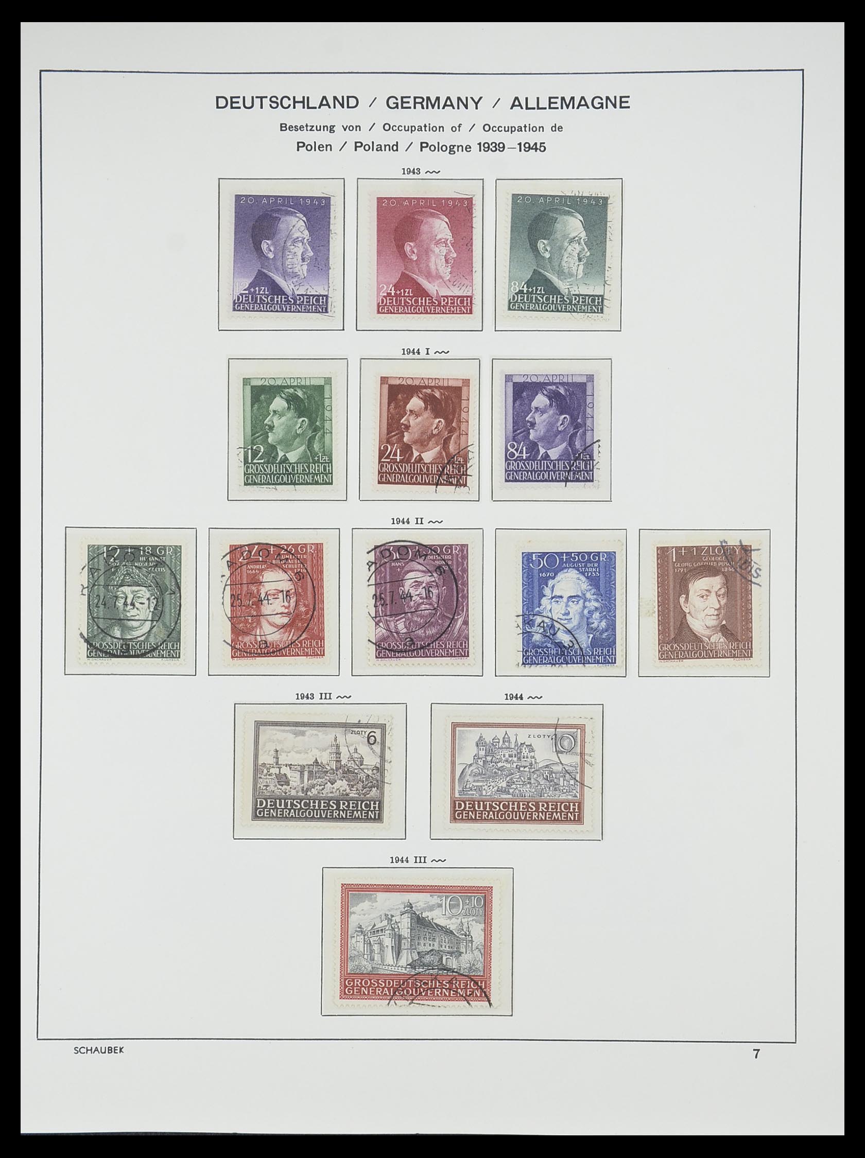 33697 090 - Postzegelverzameling 33697 Duitse Rijk 1872-1945.