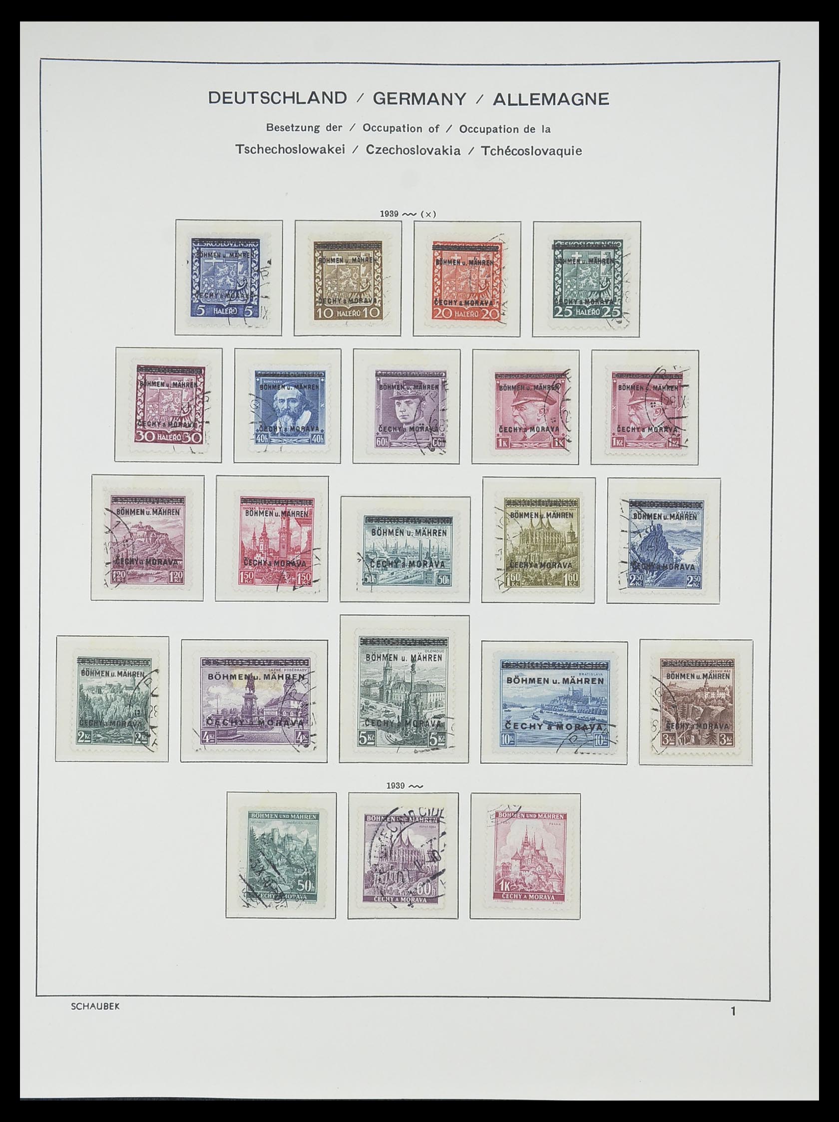33697 093 - Postzegelverzameling 33697 Duitse Rijk 1872-1945.