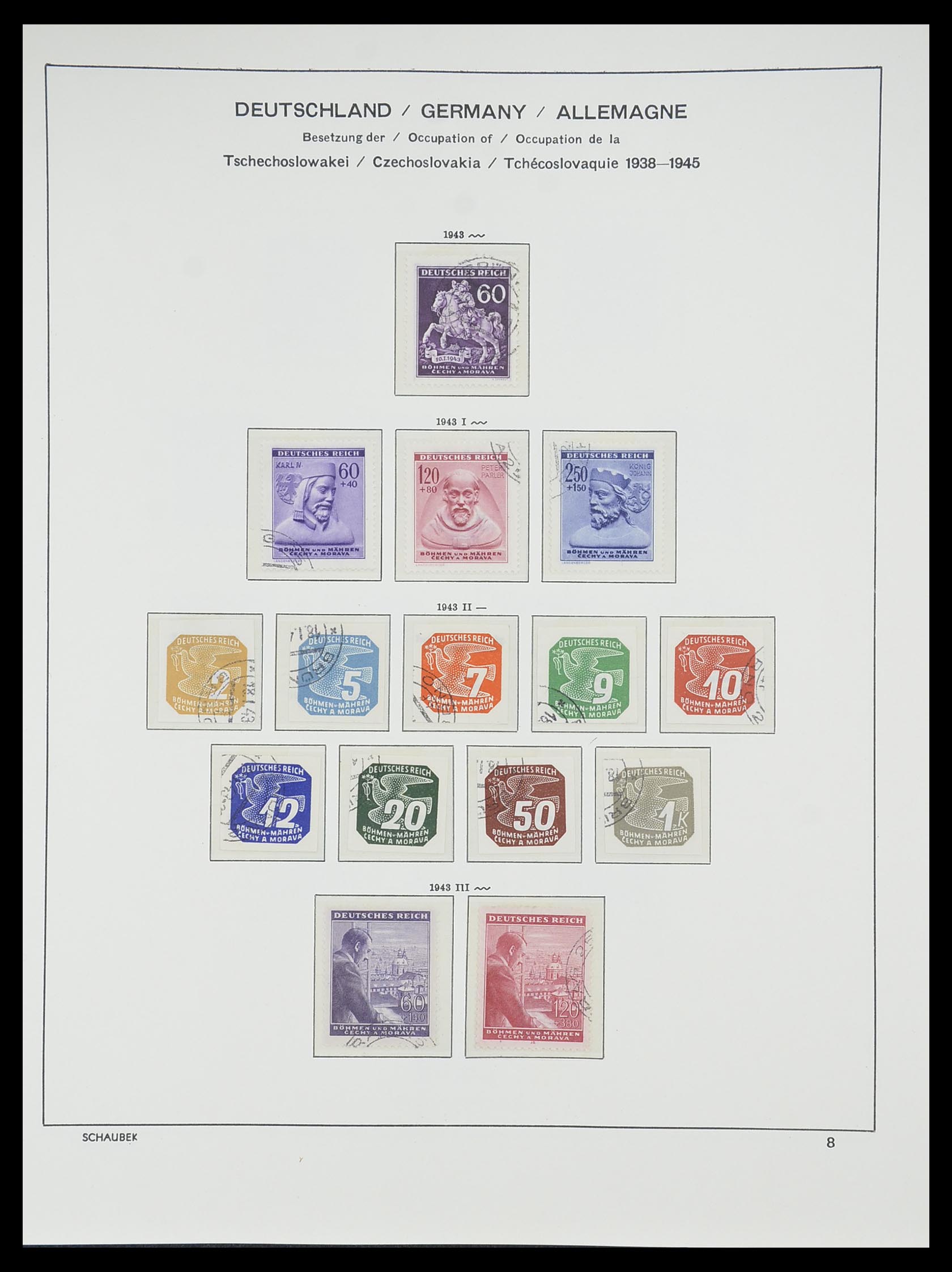 33697 101 - Stamp collection 33697 German Reich 1872-1945.