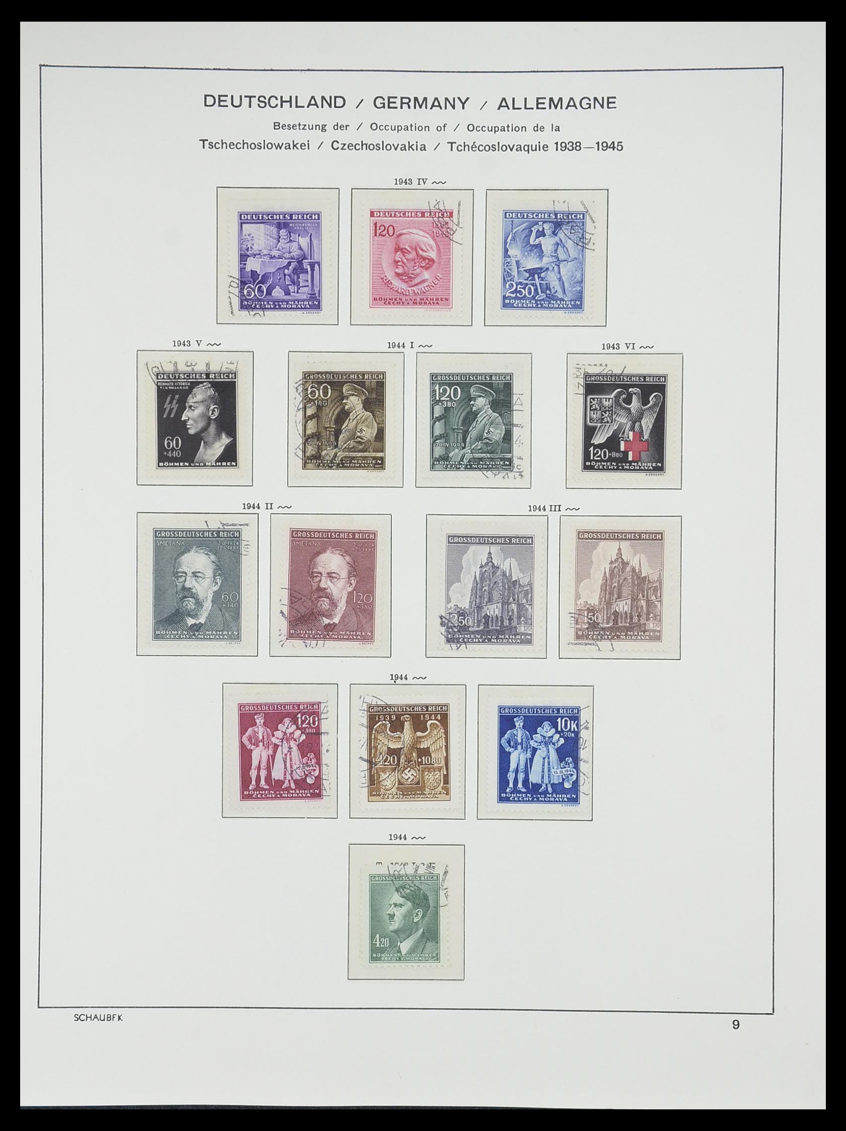 33697 102 - Stamp collection 33697 German Reich 1872-1945.