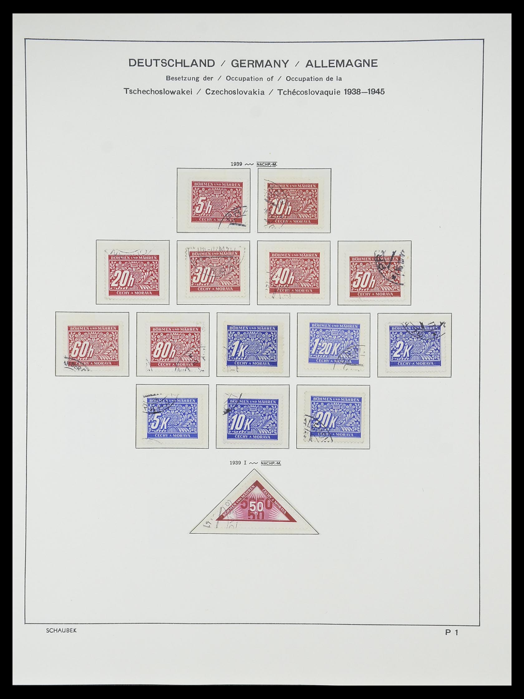 33697 104 - Stamp collection 33697 German Reich 1872-1945.