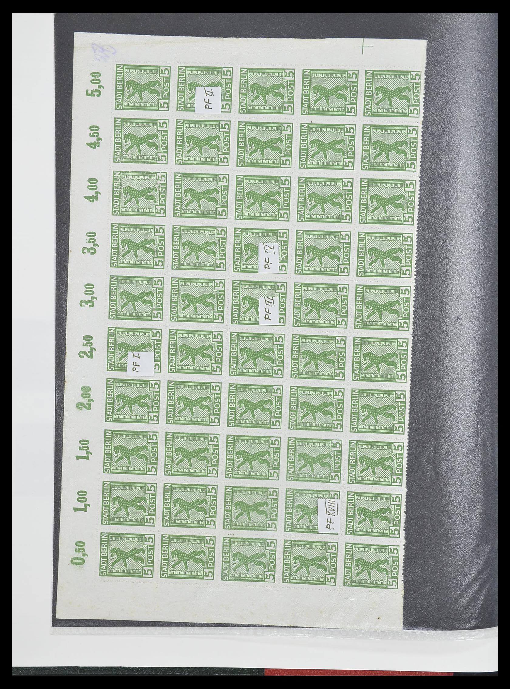 33698 004 - Stamp collection 33698 Soviet Zone 1945-1948.