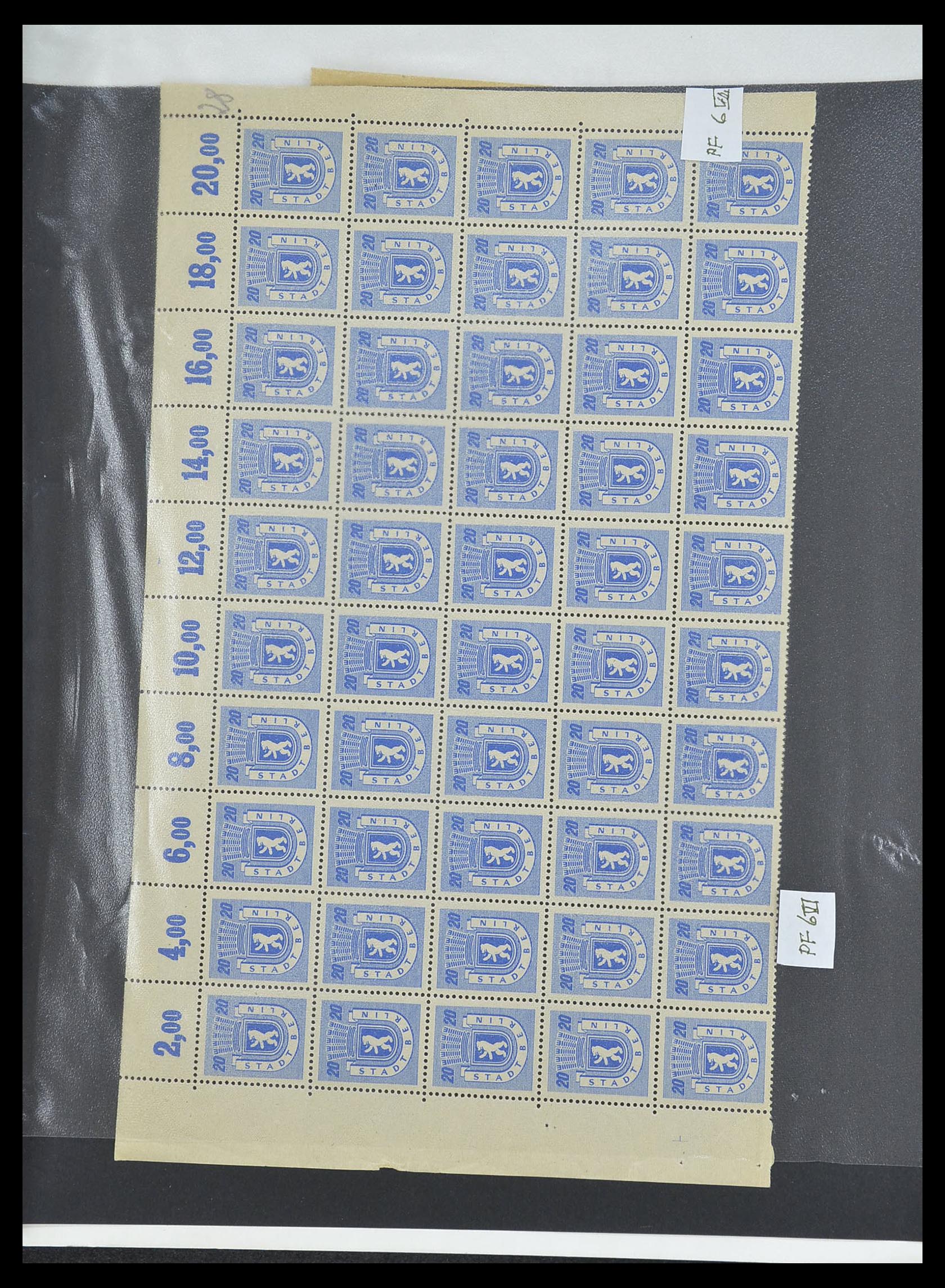 33698 009 - Stamp collection 33698 Soviet Zone 1945-1948.