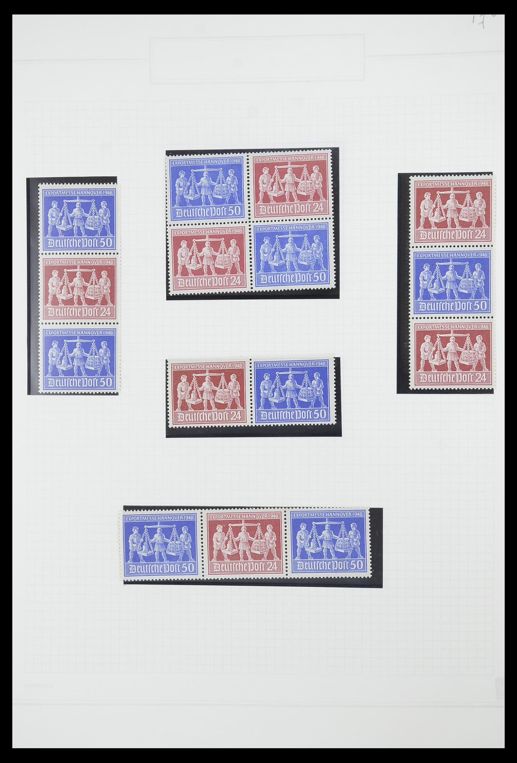 33698 068 - Postzegelverzameling 33698 Sovjet Zone 1945-1948.