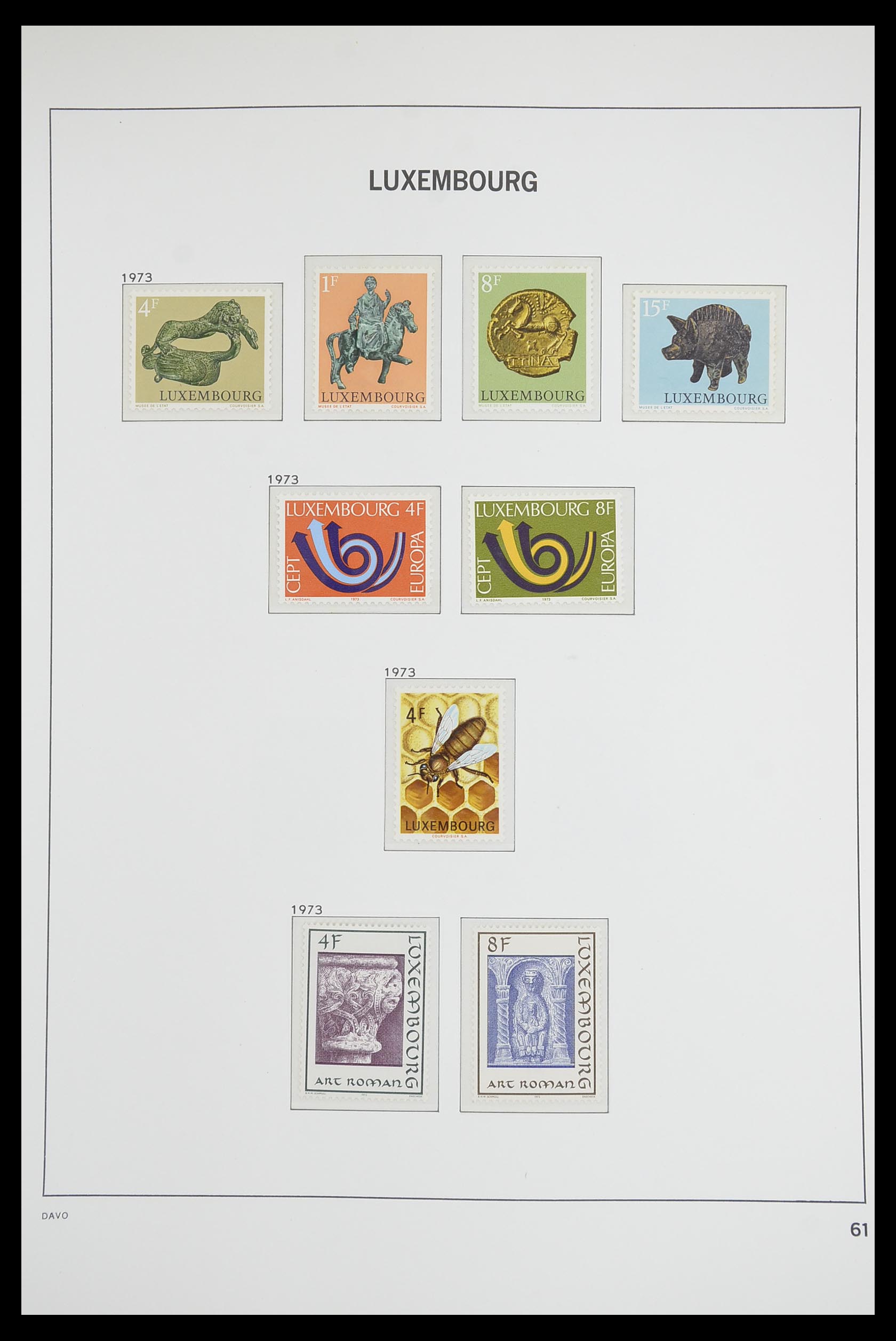 33703 060 - Postzegelverzameling 33703 Luxemburg 1852-1991.