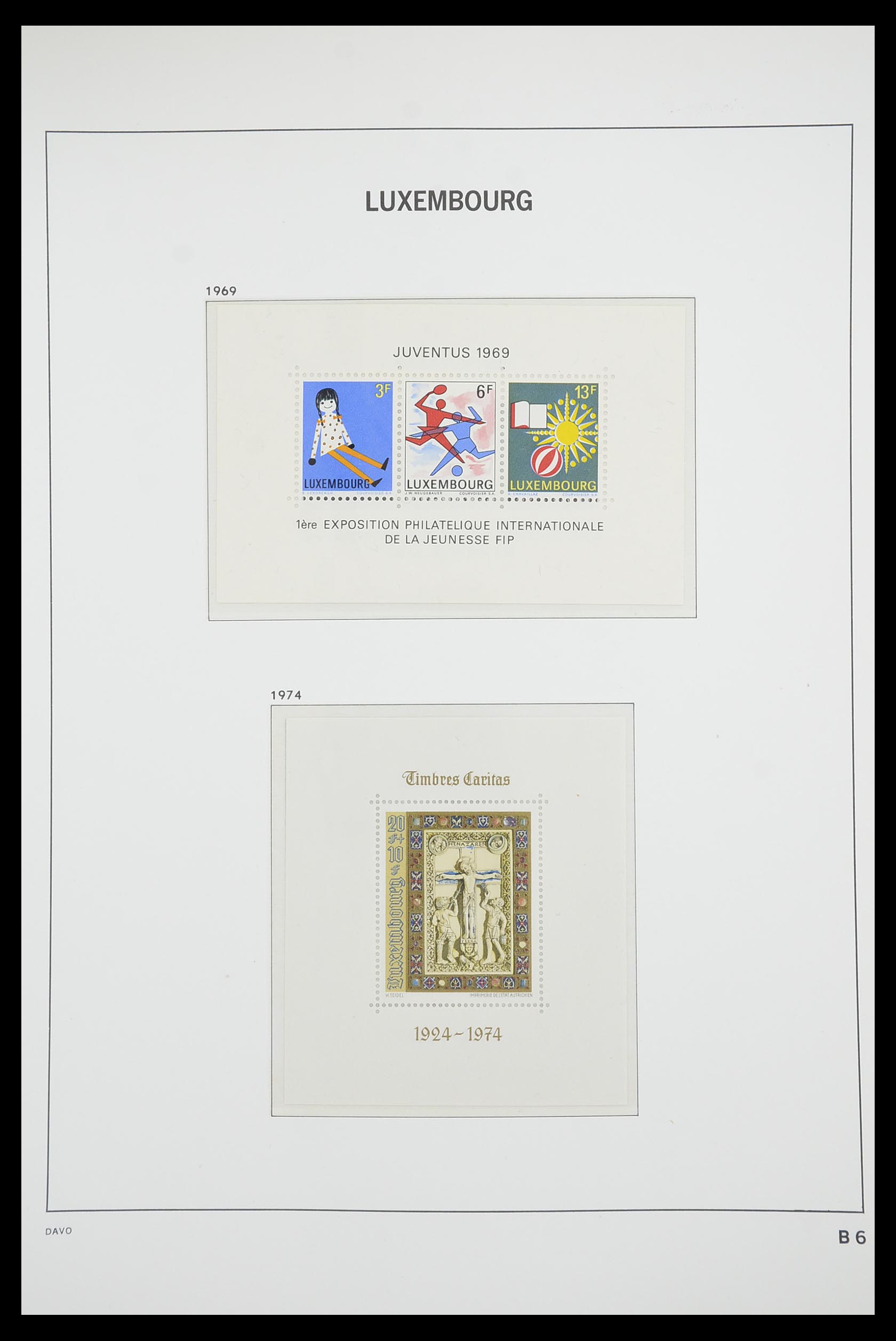 33703 103 - Postzegelverzameling 33703 Luxemburg 1852-1991.