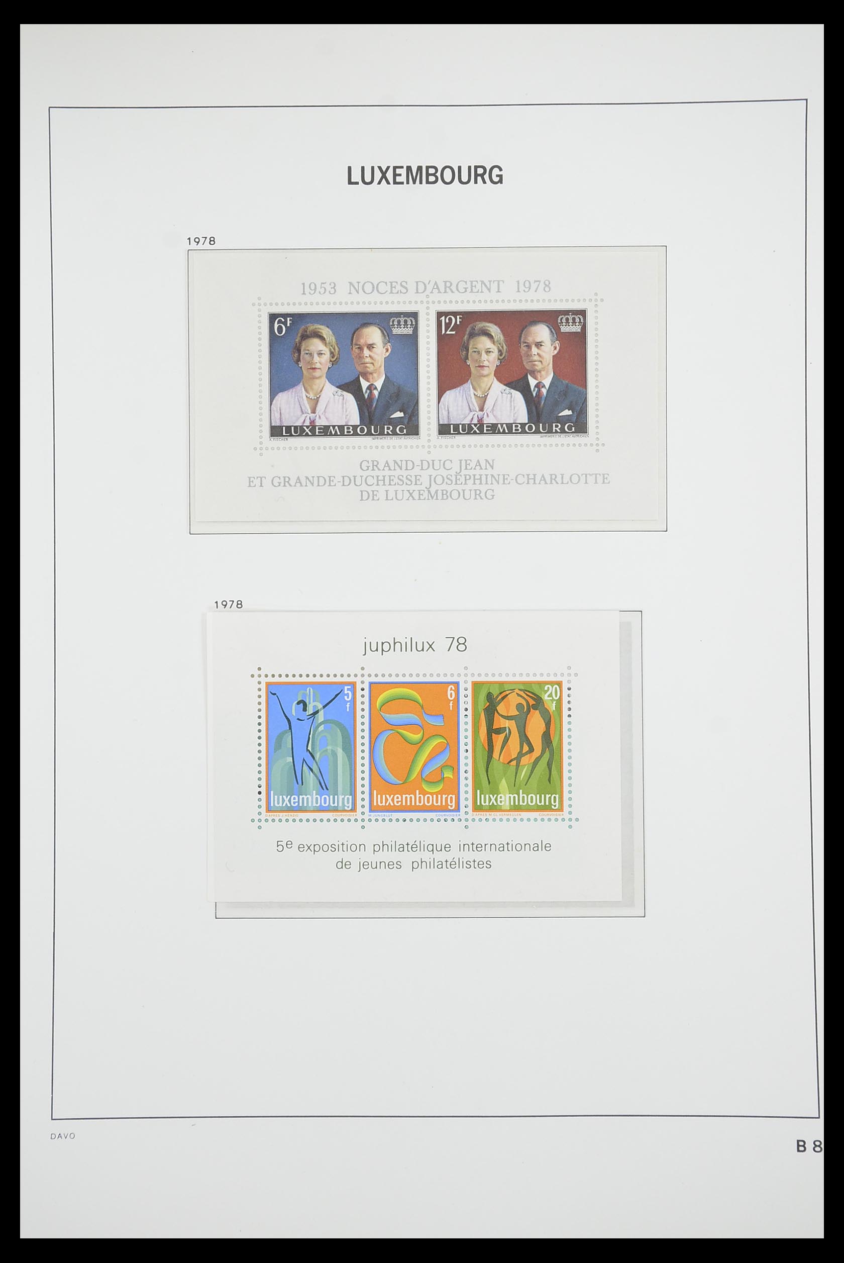 33703 105 - Postzegelverzameling 33703 Luxemburg 1852-1991.