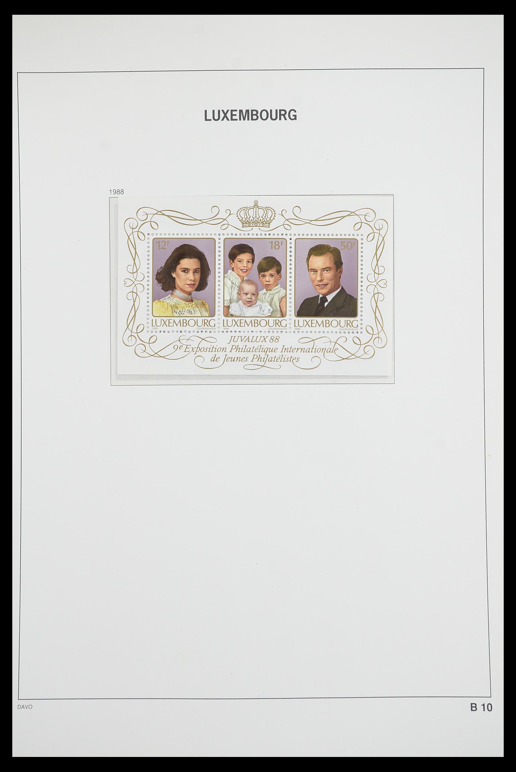 33703 107 - Postzegelverzameling 33703 Luxemburg 1852-1991.