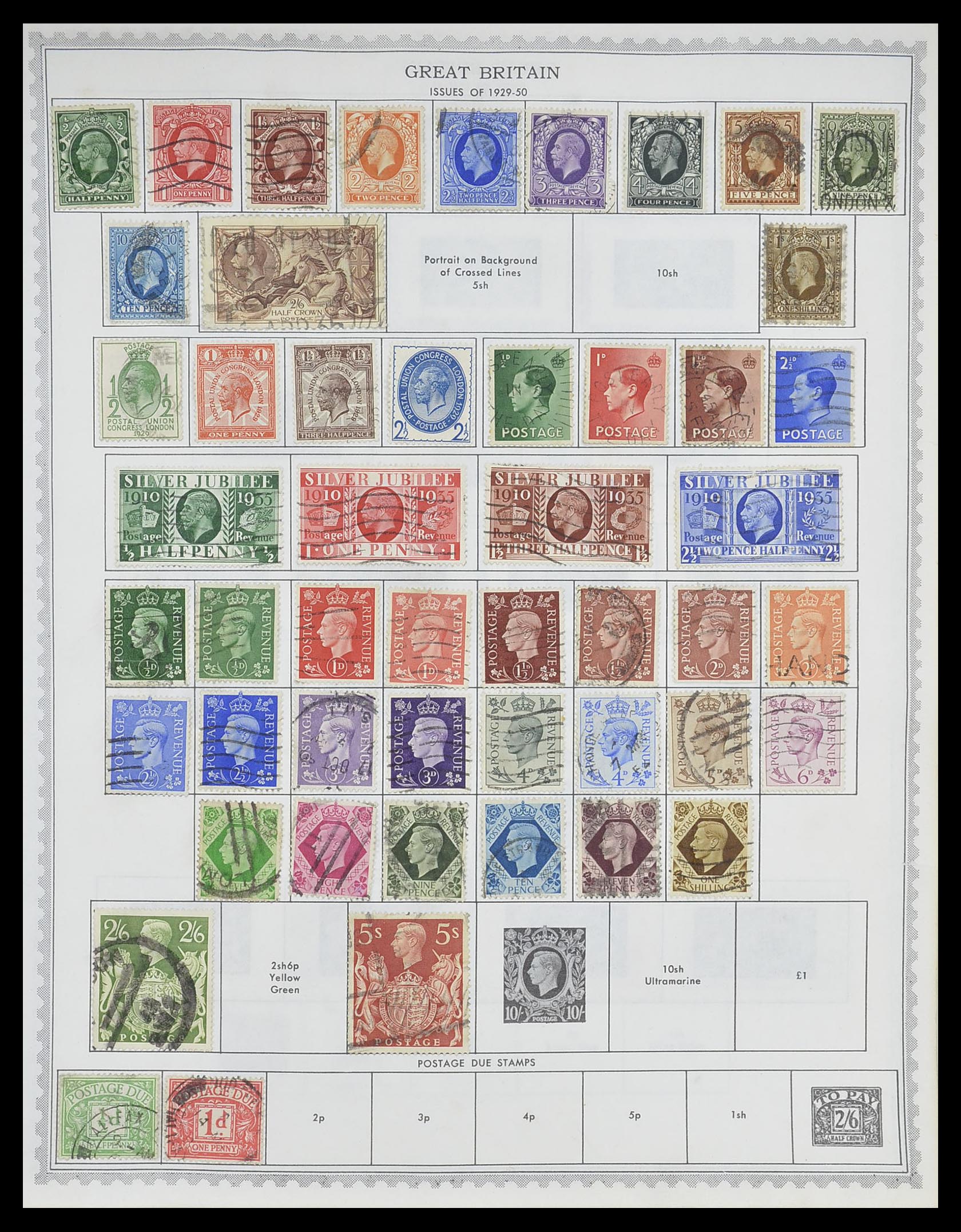 33704 003 - Stamp collection 33704 Great Britain and colonies 1858-1995.