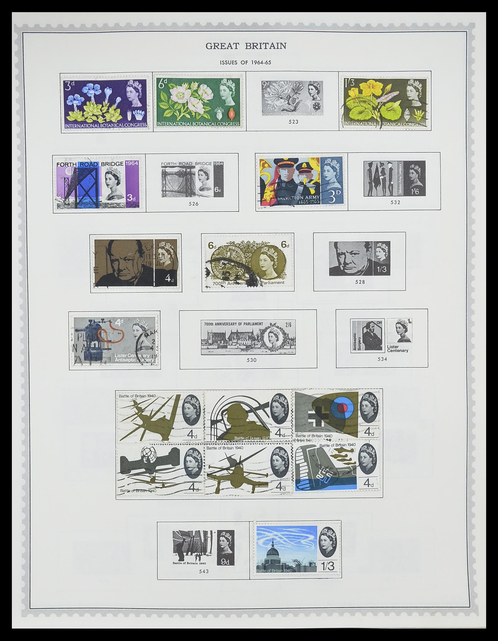 33704 012 - Stamp collection 33704 Great Britain and colonies 1858-1995.