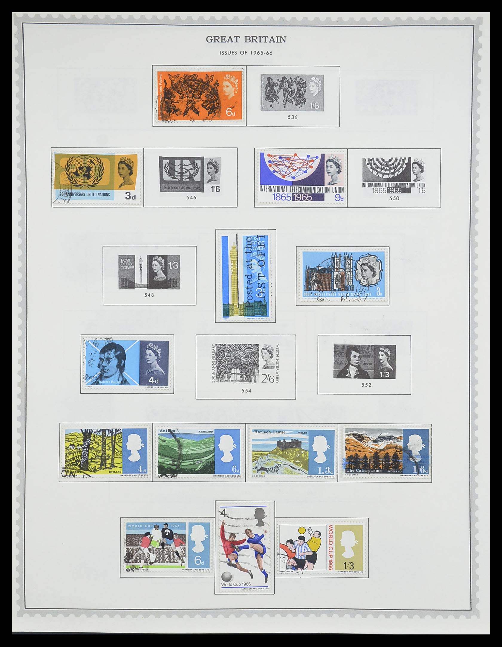 33704 013 - Stamp collection 33704 Great Britain and colonies 1858-1995.