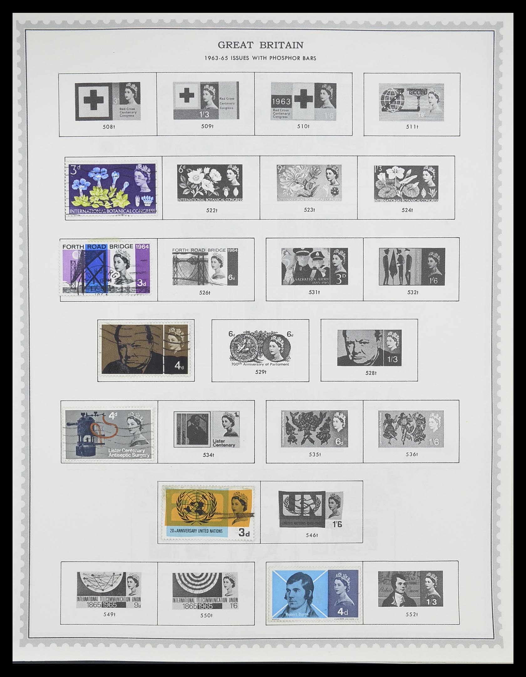 33704 014 - Stamp collection 33704 Great Britain and colonies 1858-1995.