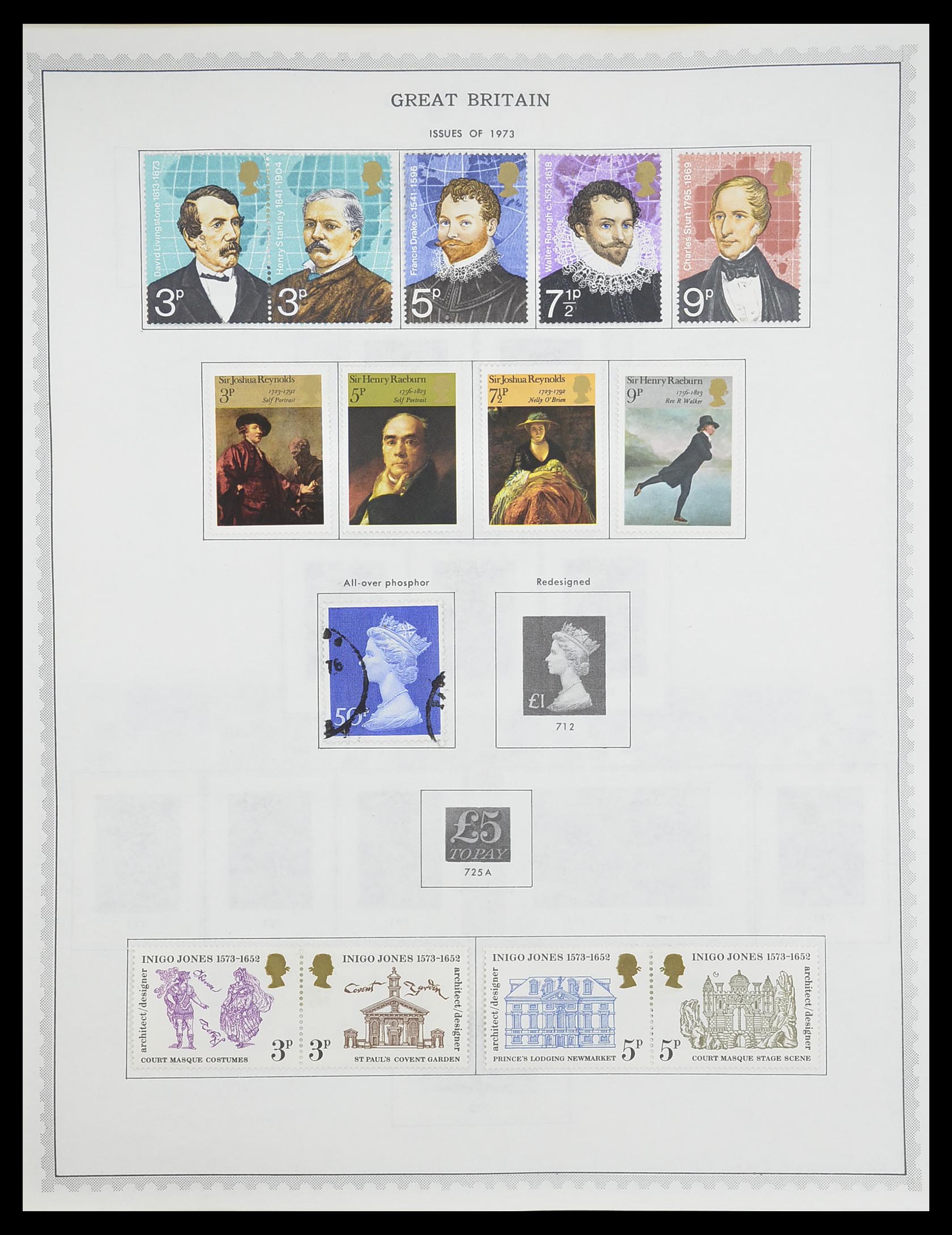 33704 026 - Postzegelverzameling 33704 Engeland en koloniën 1858-1995.