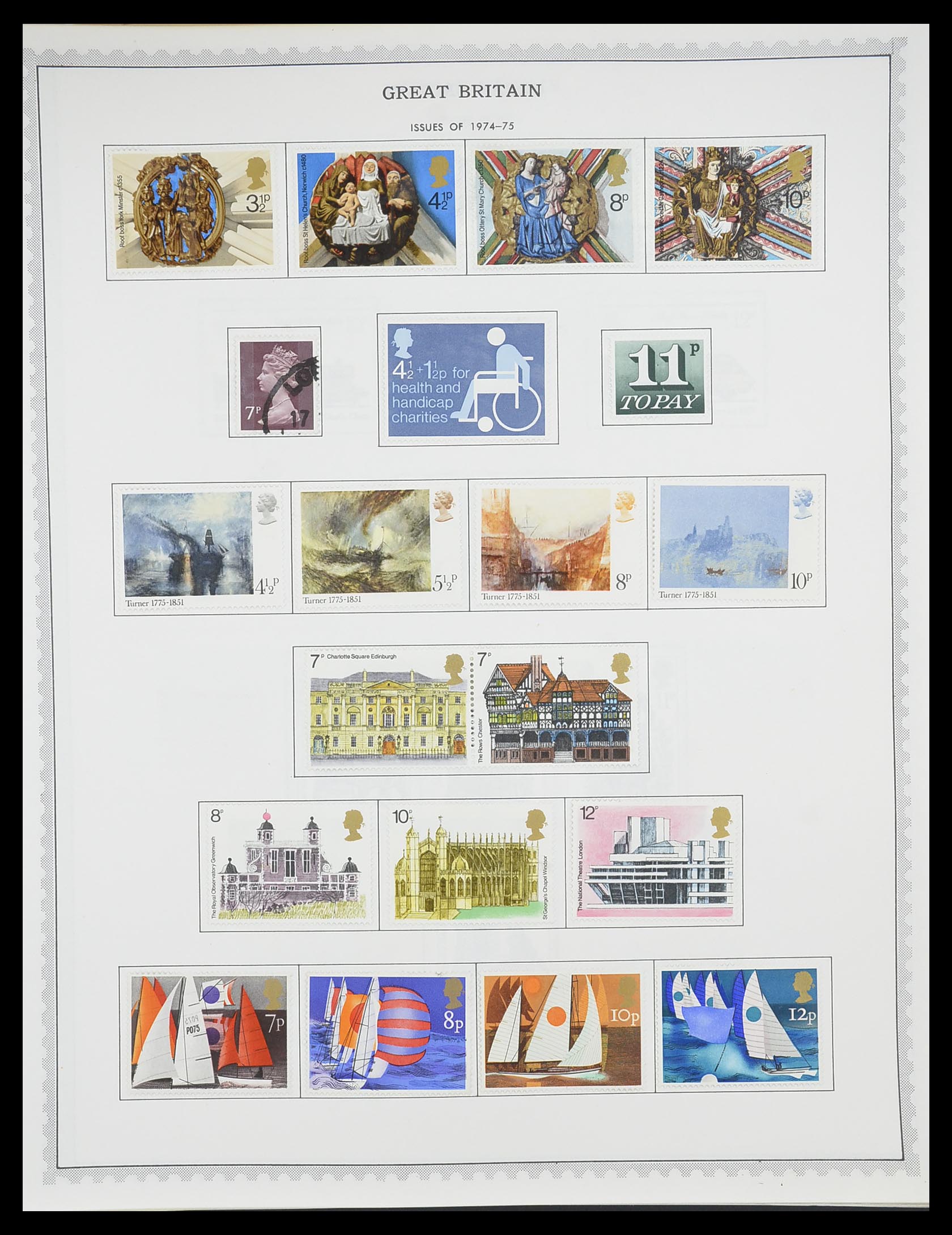33704 029 - Stamp collection 33704 Great Britain and colonies 1858-1995.