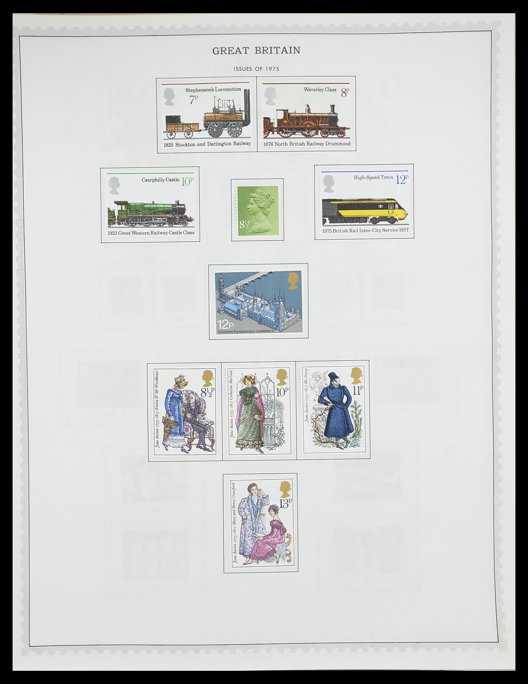 33704 030 - Postzegelverzameling 33704 Engeland en koloniën 1858-1995.