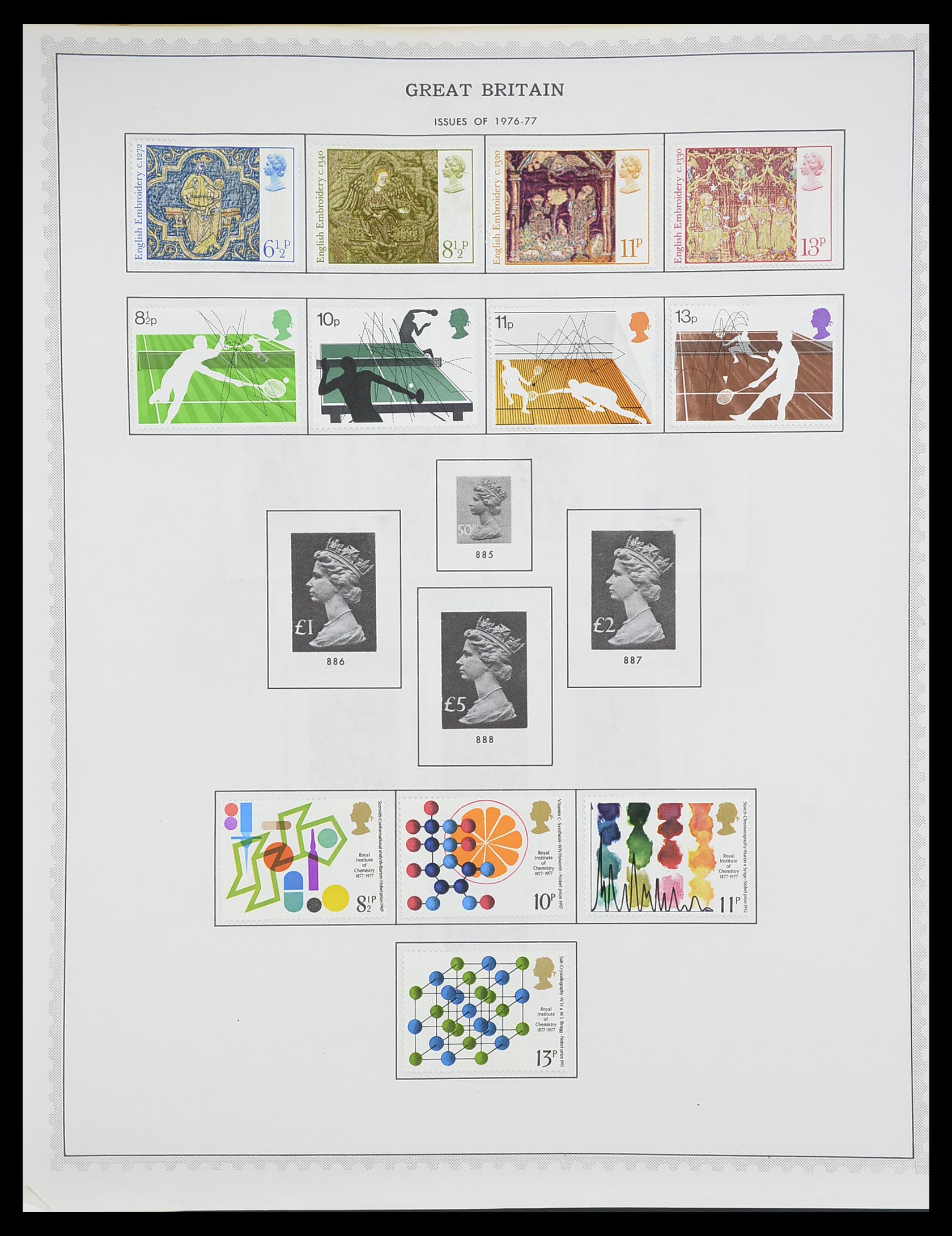 33704 033 - Postzegelverzameling 33704 Engeland en koloniën 1858-1995.