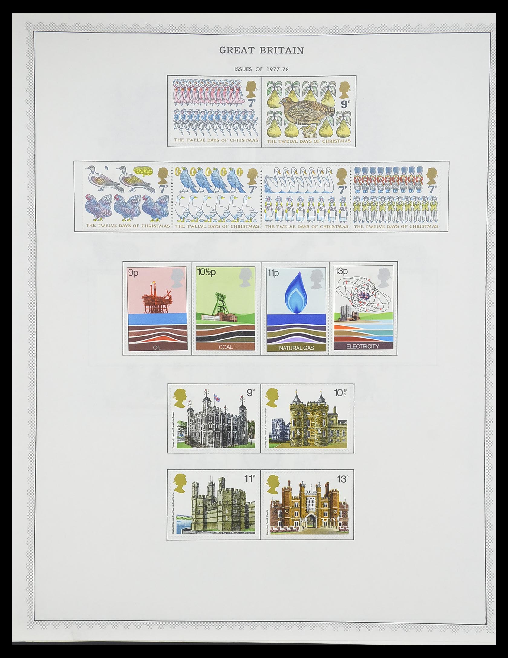 33704 035 - Postzegelverzameling 33704 Engeland en koloniën 1858-1995.