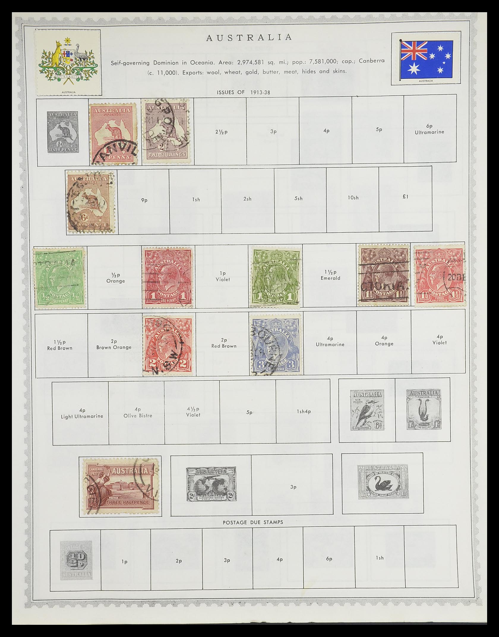 33704 047 - Postzegelverzameling 33704 Engeland en koloniën 1858-1995.