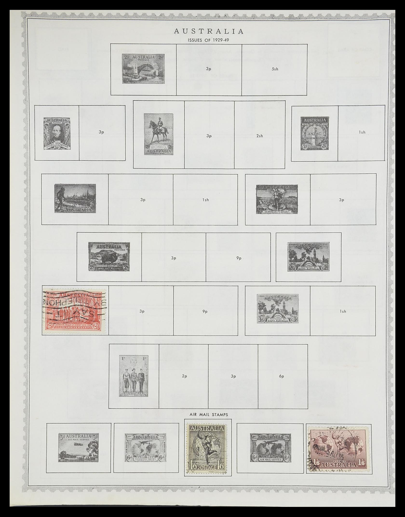 33704 048 - Postzegelverzameling 33704 Engeland en koloniën 1858-1995.