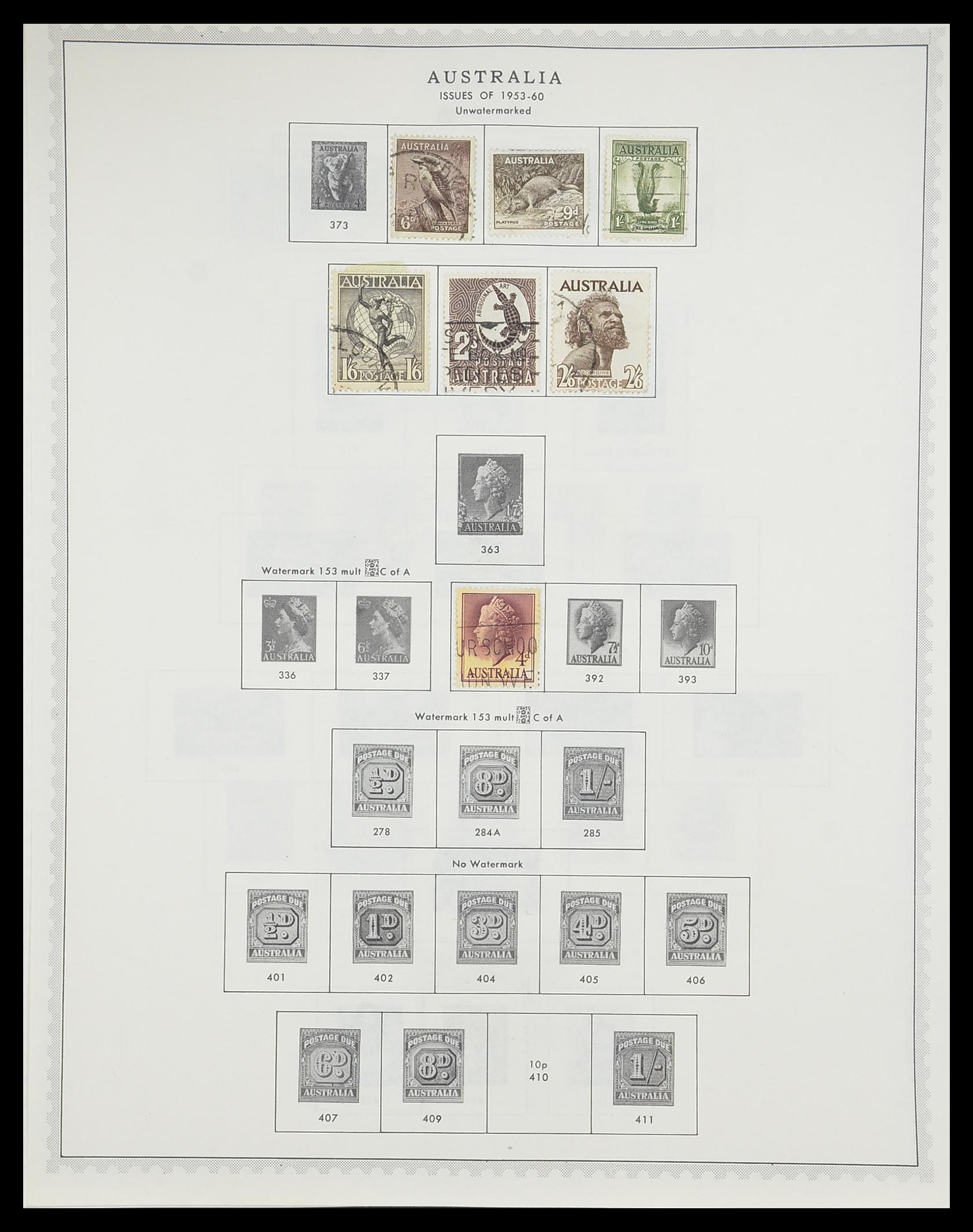 33704 054 - Postzegelverzameling 33704 Engeland en koloniën 1858-1995.