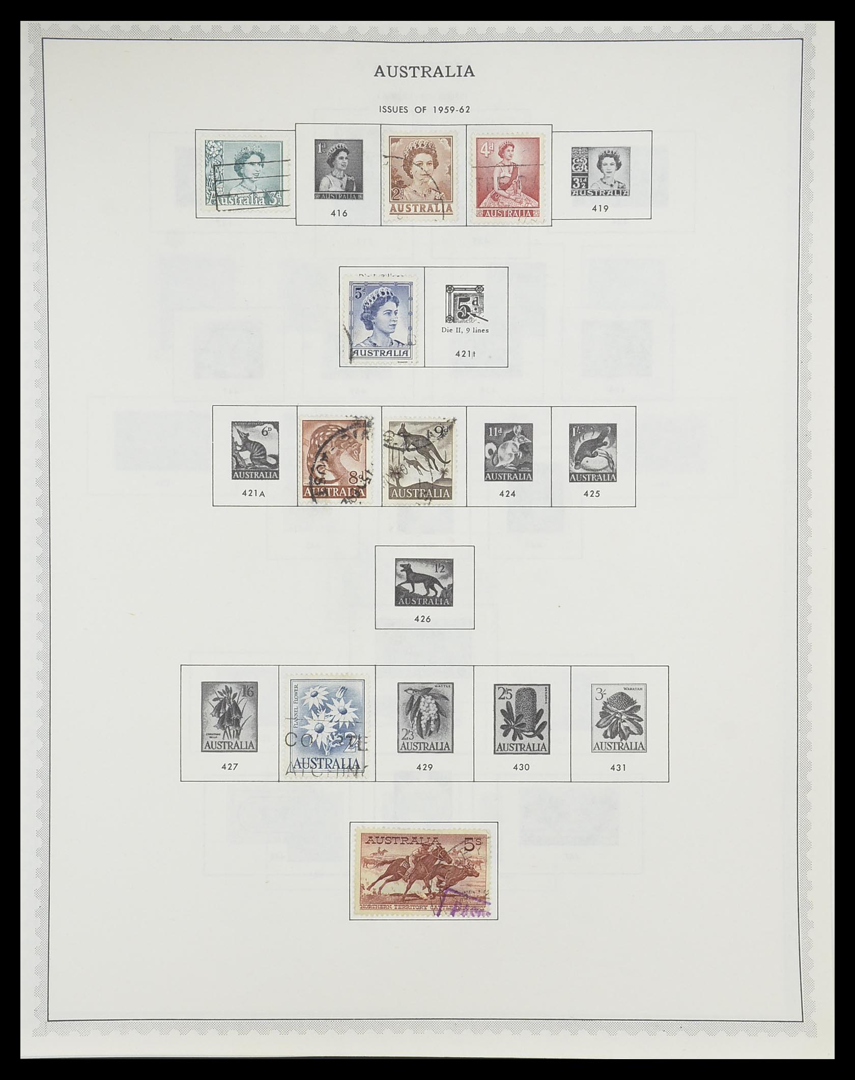 33704 055 - Postzegelverzameling 33704 Engeland en koloniën 1858-1995.