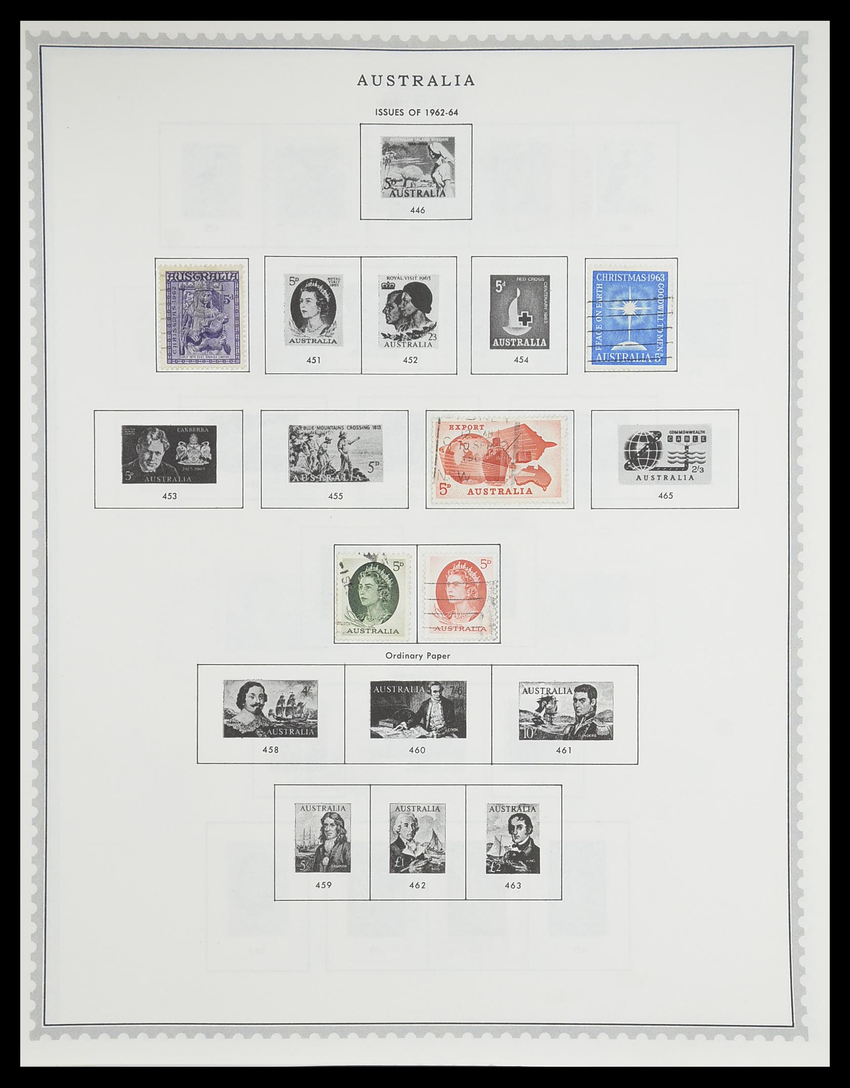 33704 057 - Postzegelverzameling 33704 Engeland en koloniën 1858-1995.