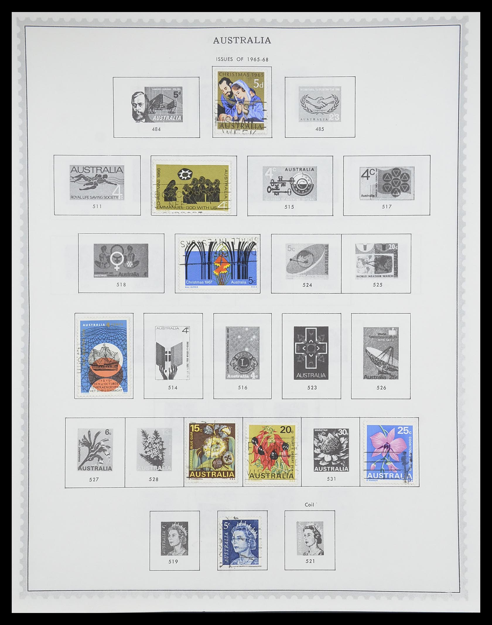 33704 060 - Postzegelverzameling 33704 Engeland en koloniën 1858-1995.