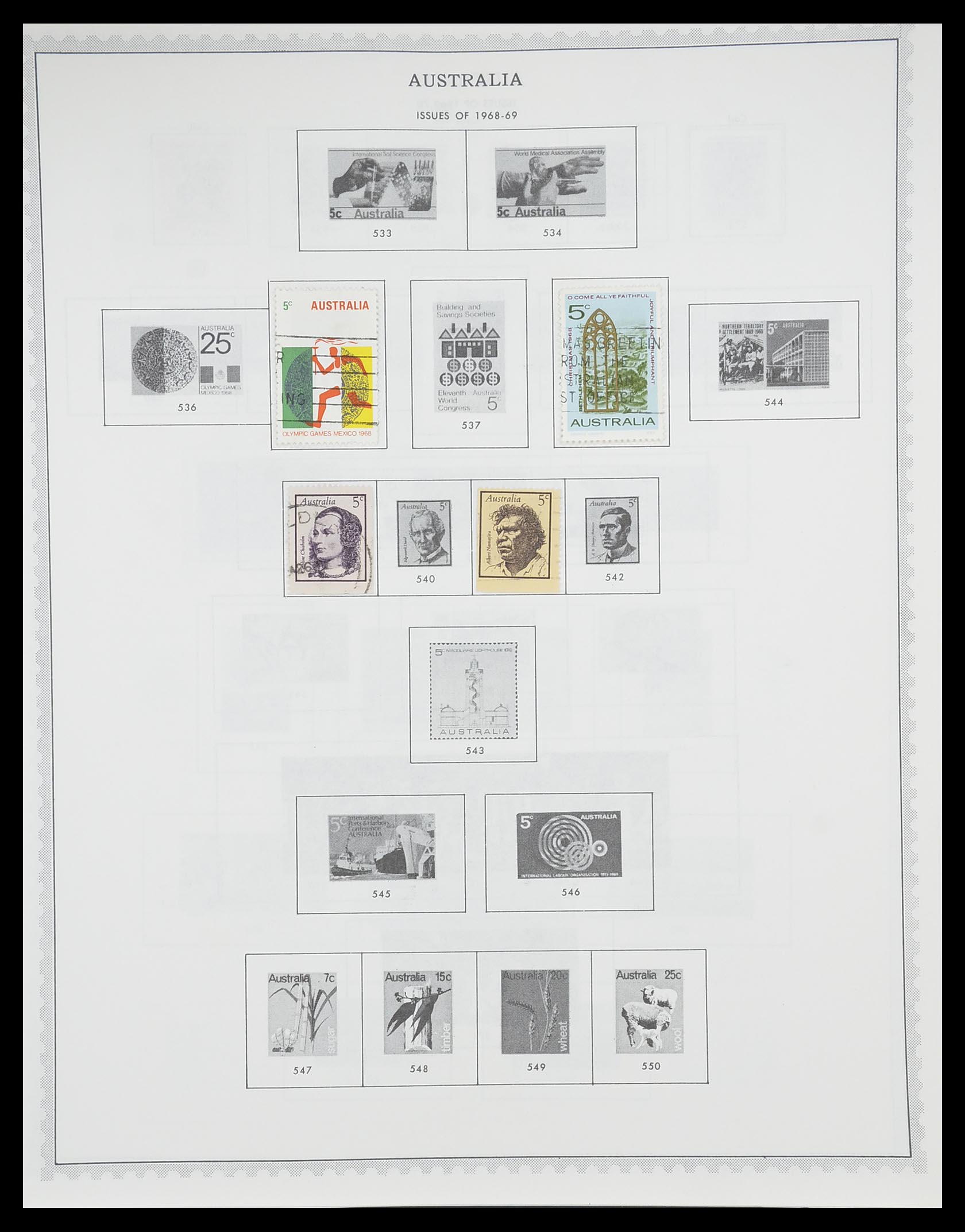33704 061 - Stamp collection 33704 Great Britain and colonies 1858-1995.