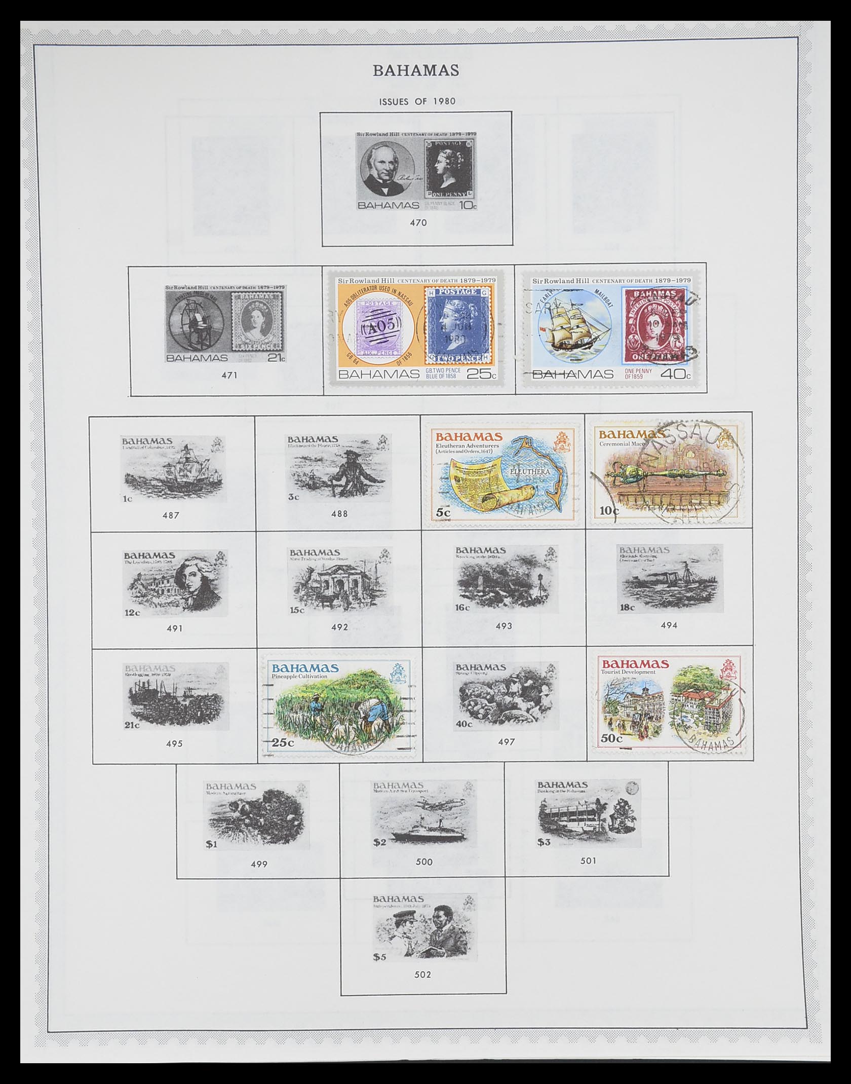 33704 098 - Stamp collection 33704 Great Britain and colonies 1858-1995.