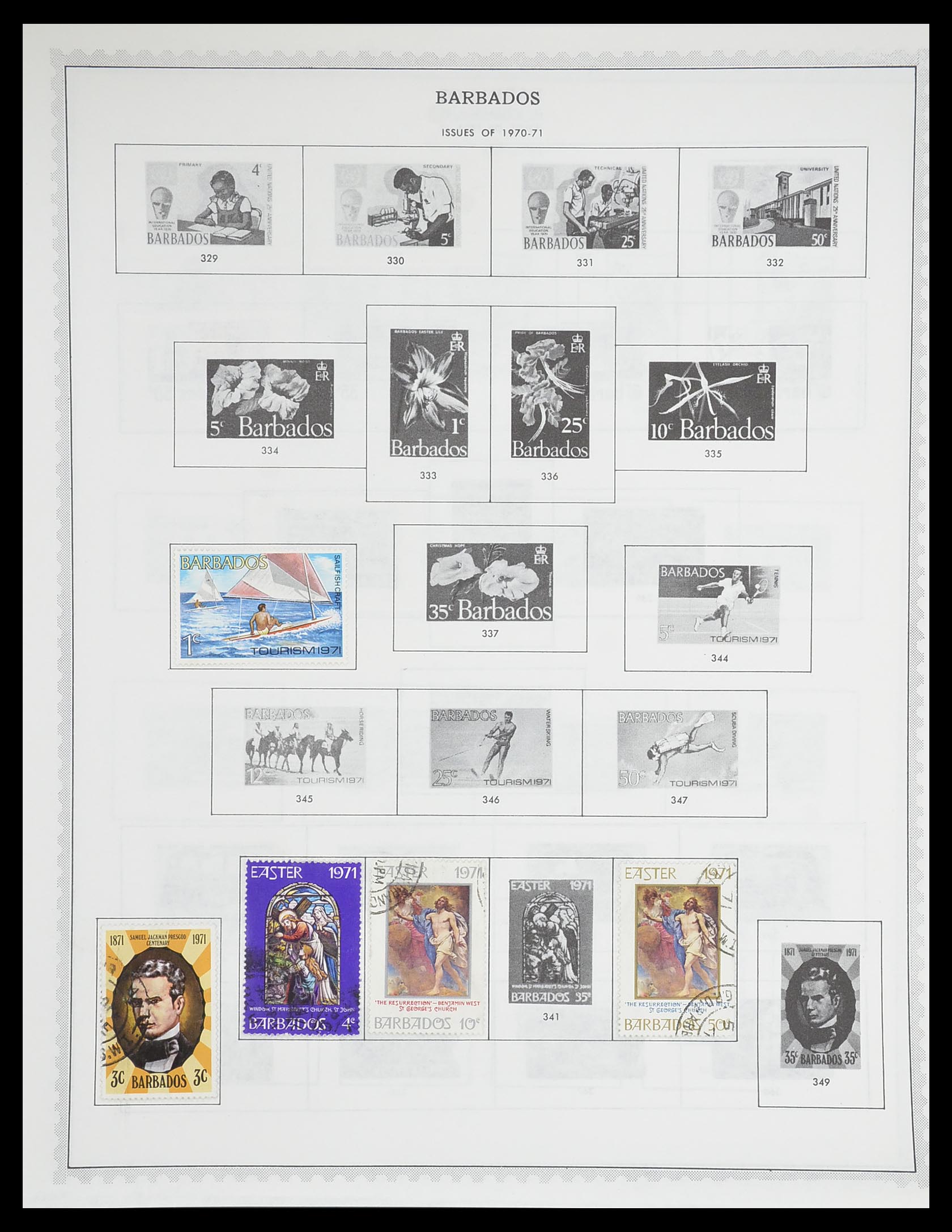 33704 117 - Stamp collection 33704 Great Britain and colonies 1858-1995.