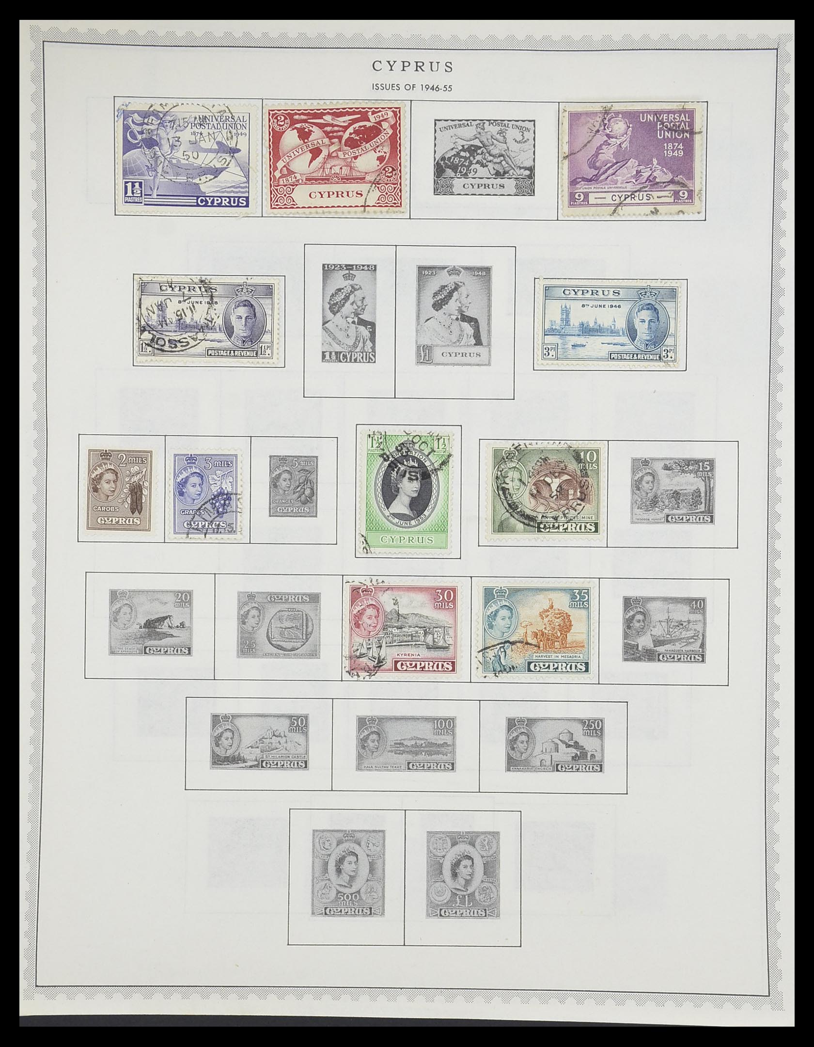 33704 129 - Stamp collection 33704 Great Britain and colonies 1858-1995.