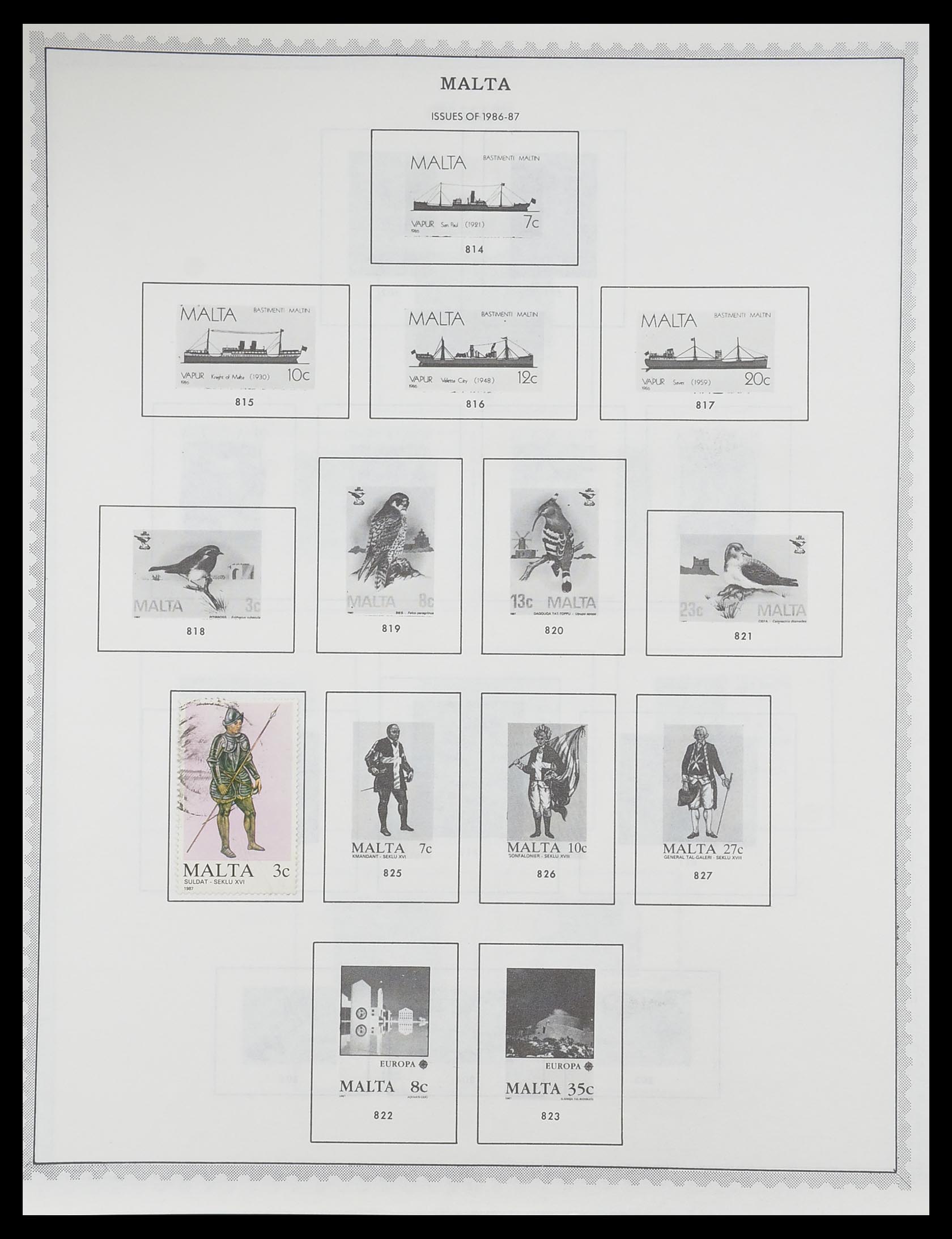 33704 634 - Stamp collection 33704 Great Britain and colonies 1858-1995.