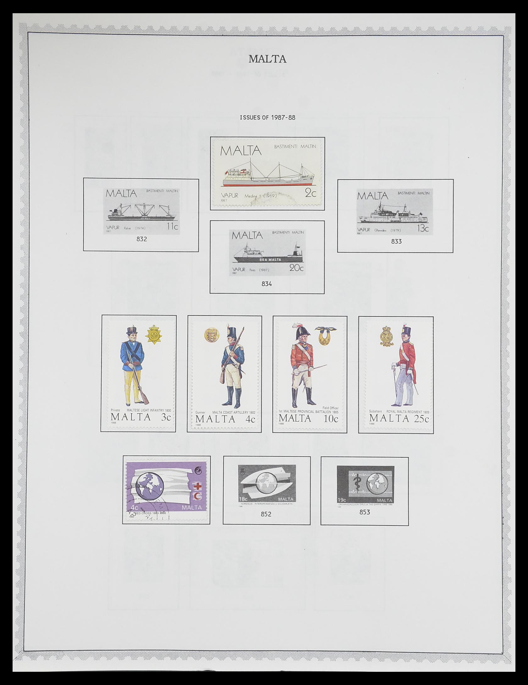 33704 636 - Stamp collection 33704 Great Britain and colonies 1858-1995.