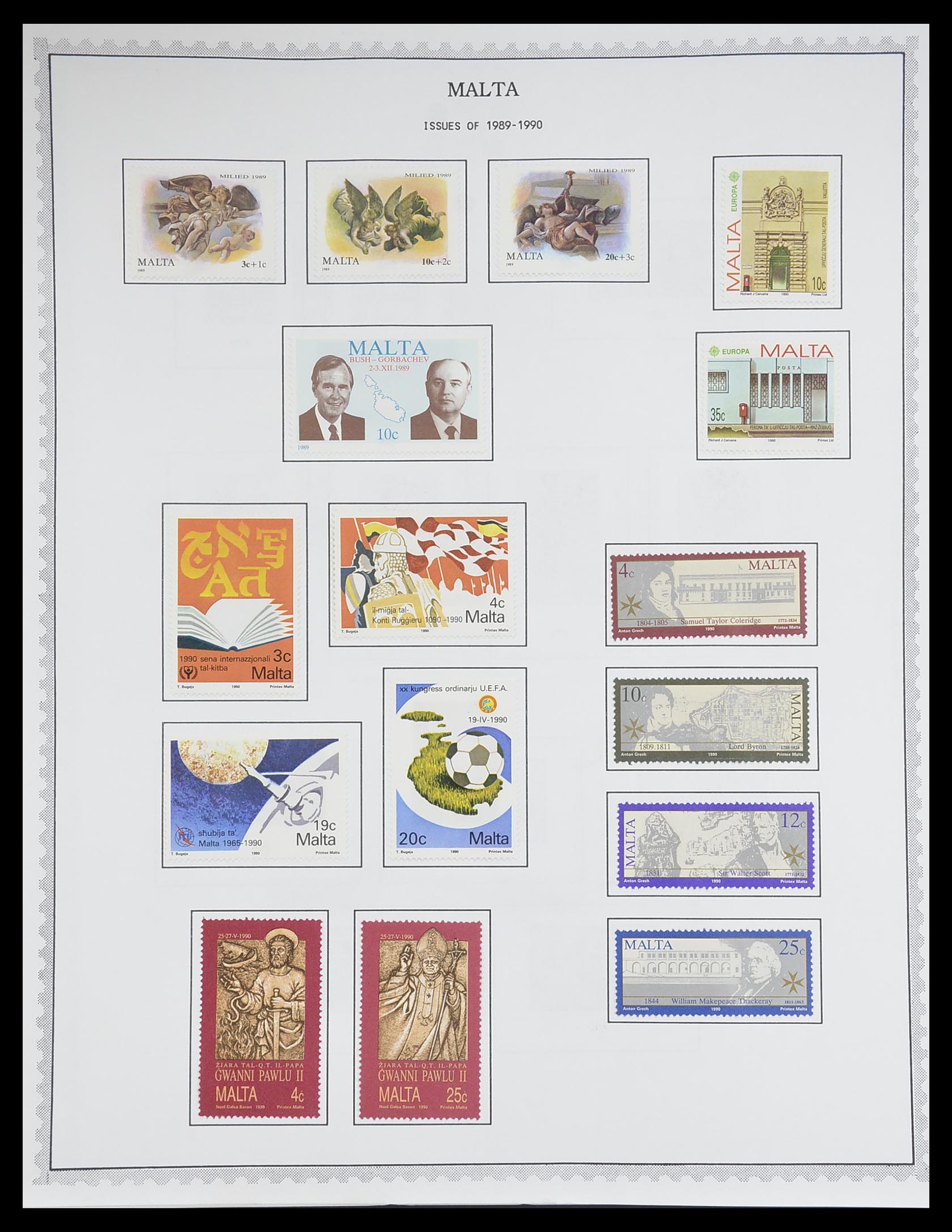 33704 639 - Stamp collection 33704 Great Britain and colonies 1858-1995.
