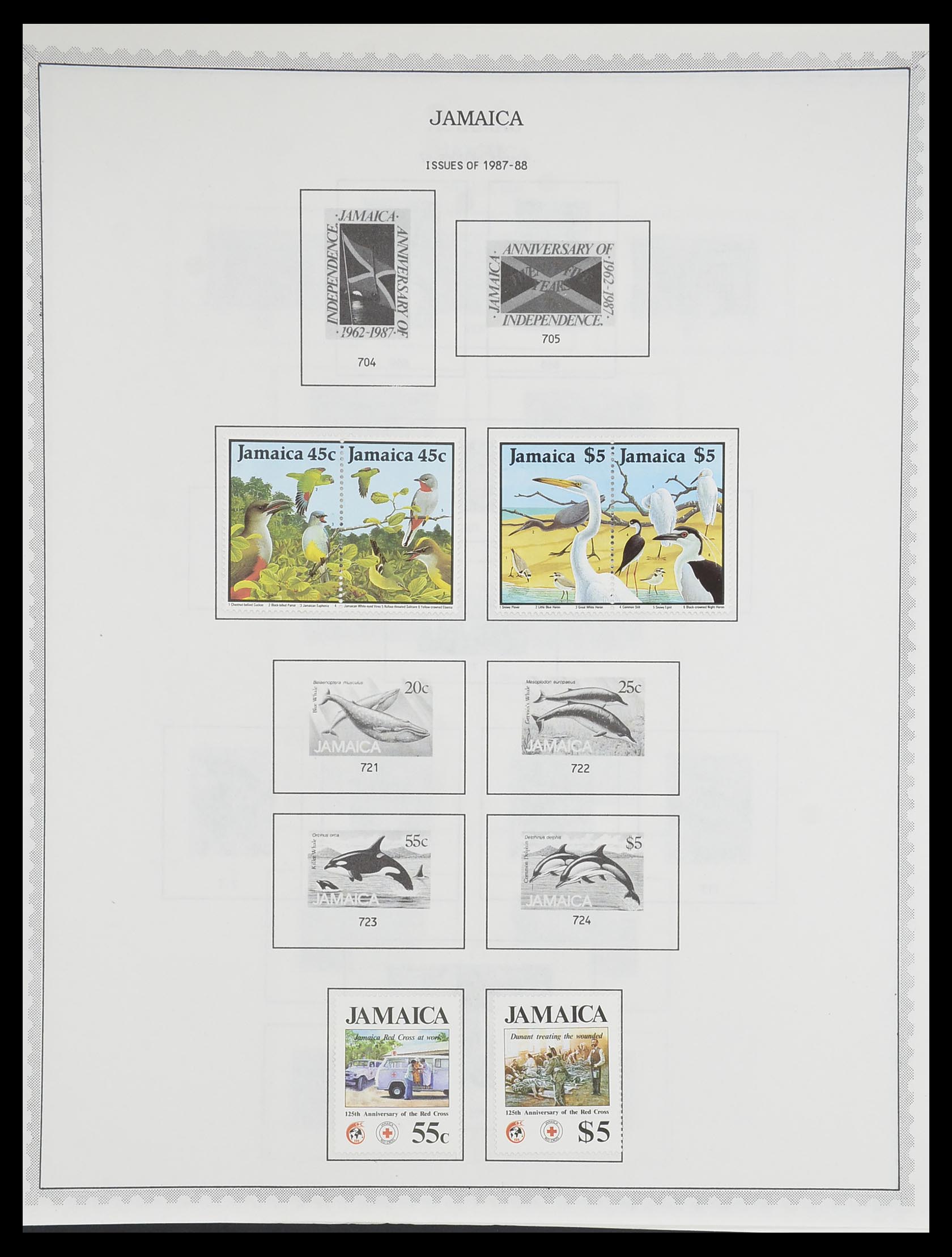33704 698 - Stamp collection 33704 Great Britain and colonies 1858-1995.