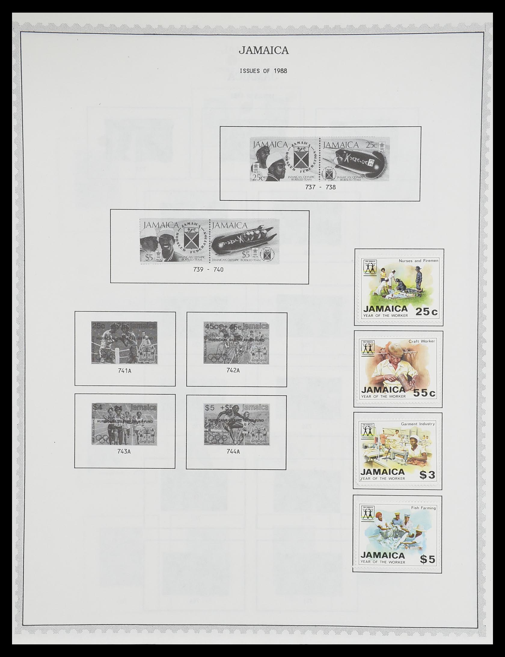 33704 700 - Postzegelverzameling 33704 Engeland en koloniën 1858-1995.