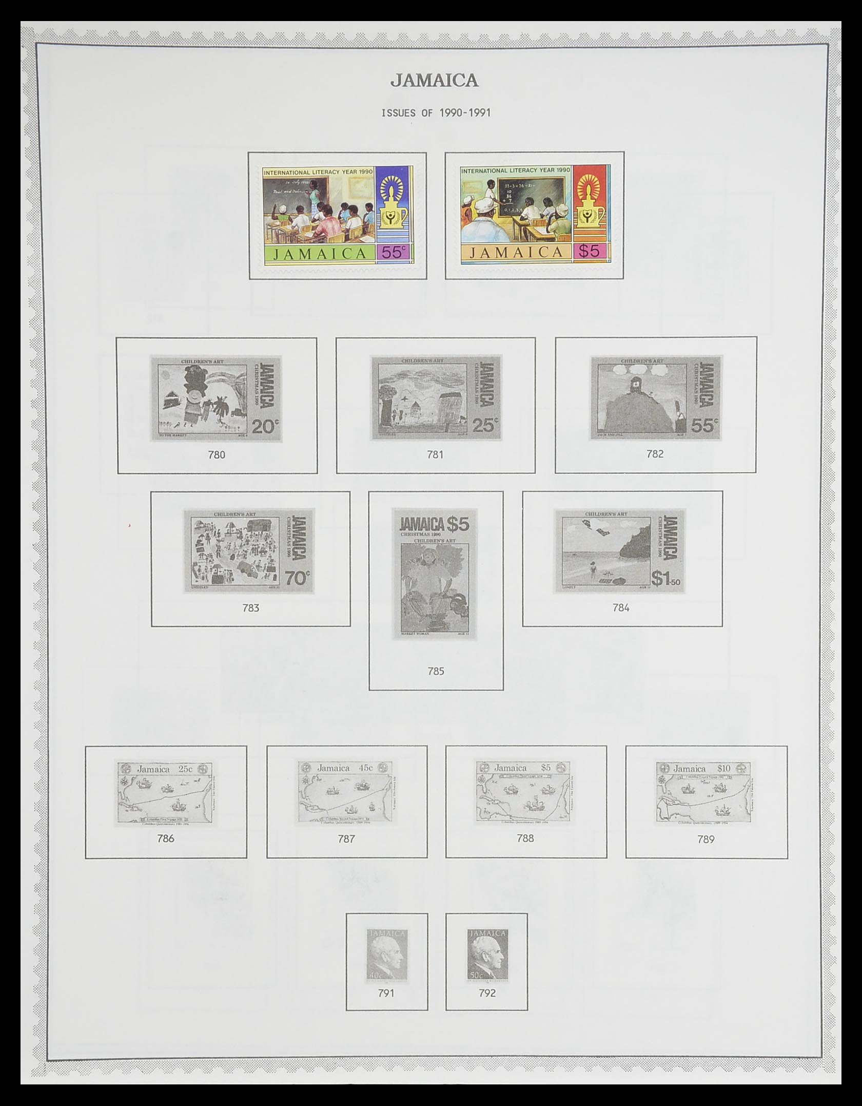 33704 702 - Postzegelverzameling 33704 Engeland en koloniën 1858-1995.
