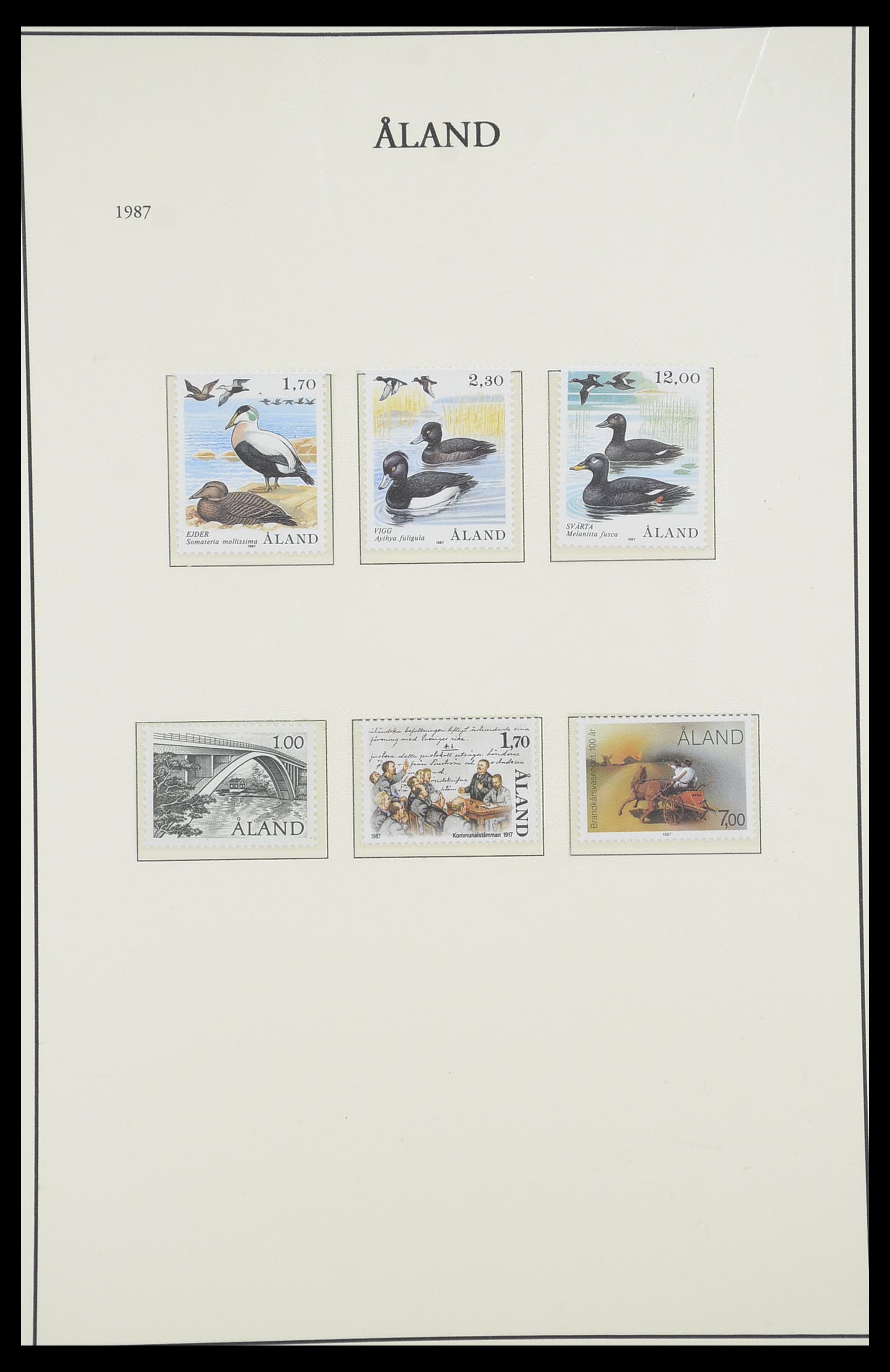 33706 004 - Postzegelverzameling 33706 Aland 1984-2013.