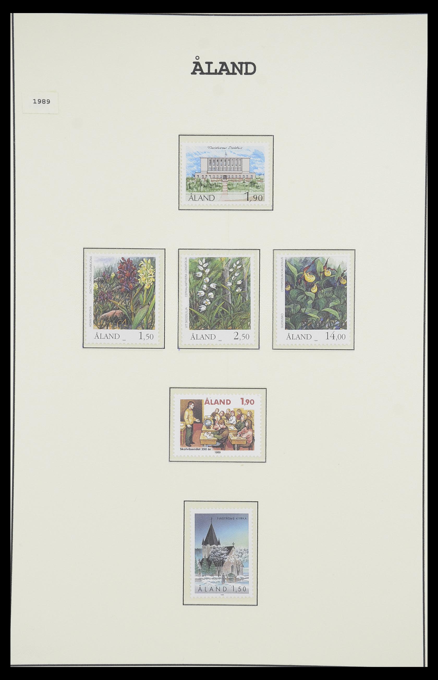 33706 006 - Postzegelverzameling 33706 Aland 1984-2013.