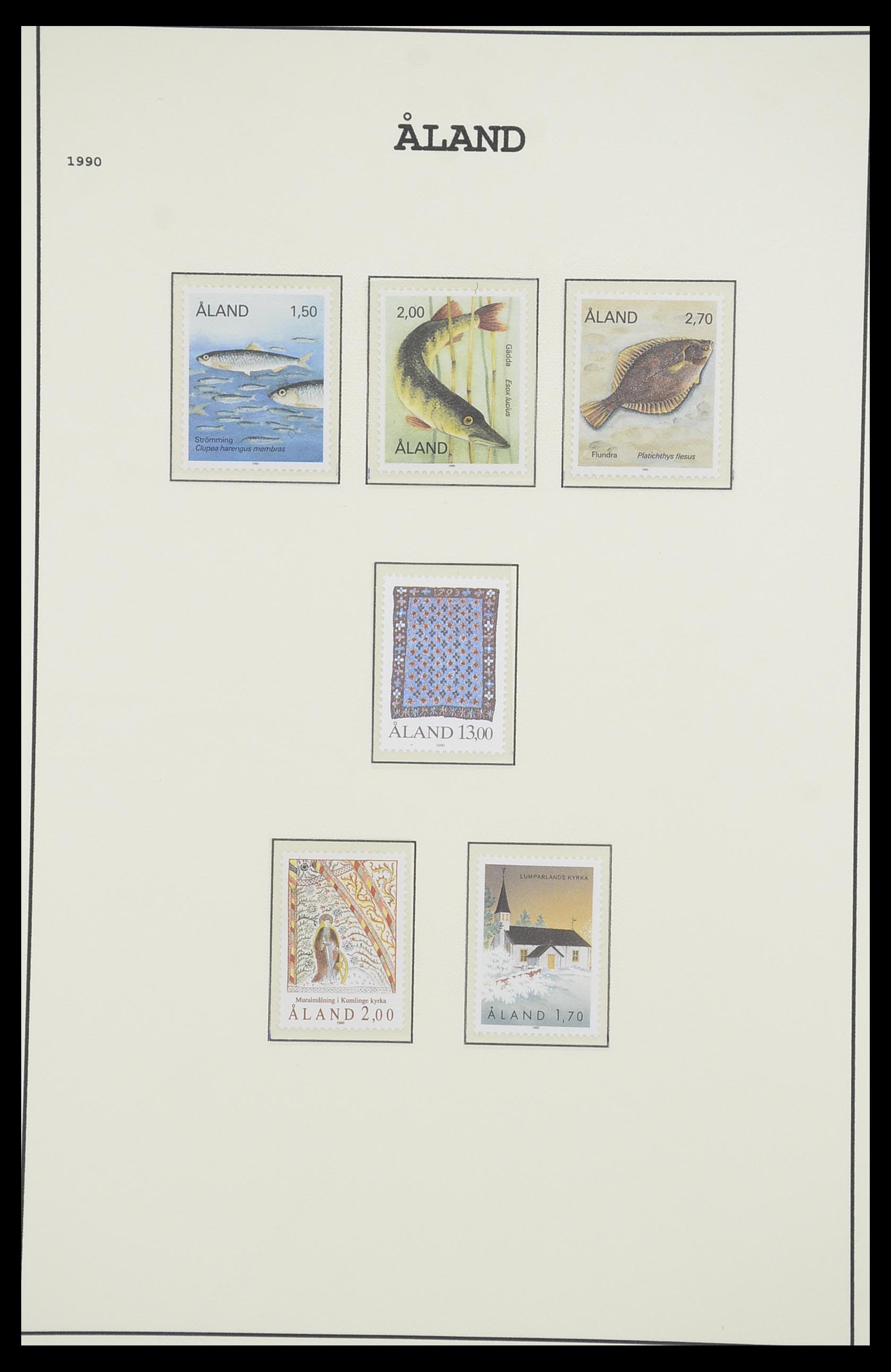 33706 007 - Postzegelverzameling 33706 Aland 1984-2013.