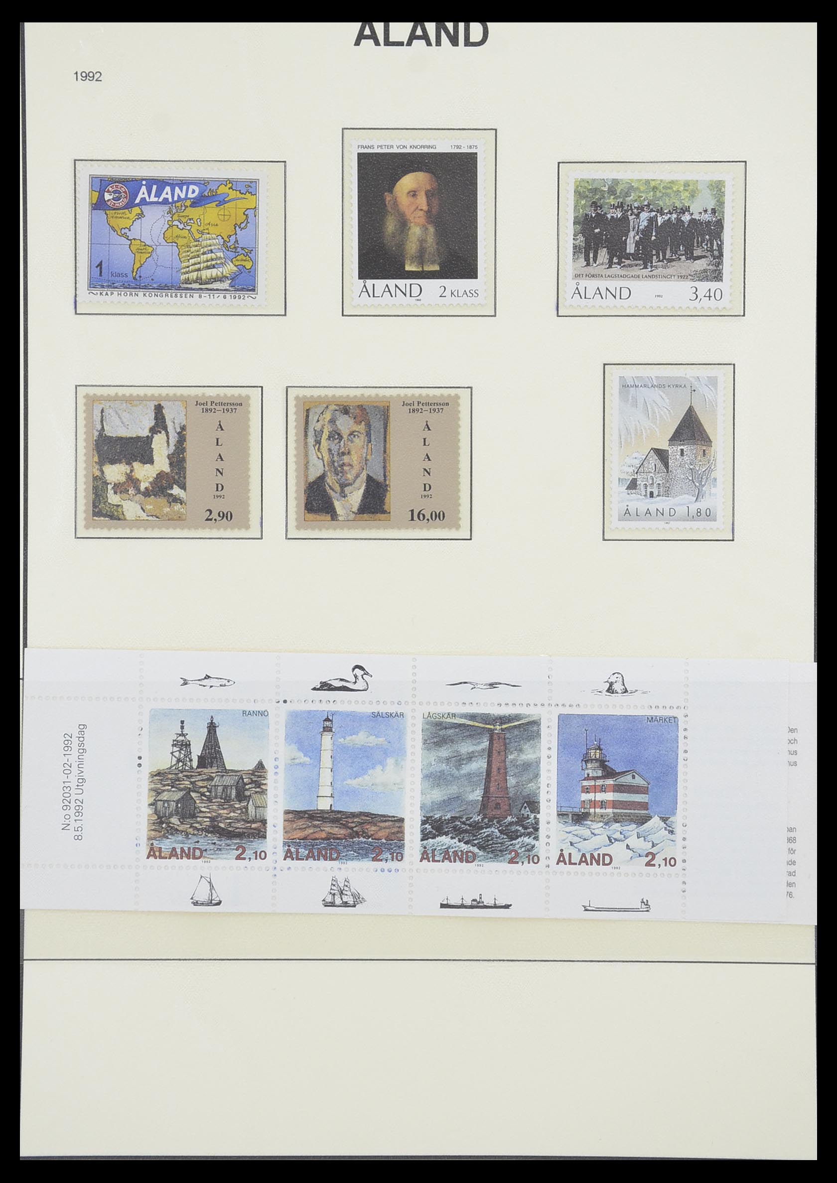 33706 009 - Stamp collection 33706 Aland 1984-2013.