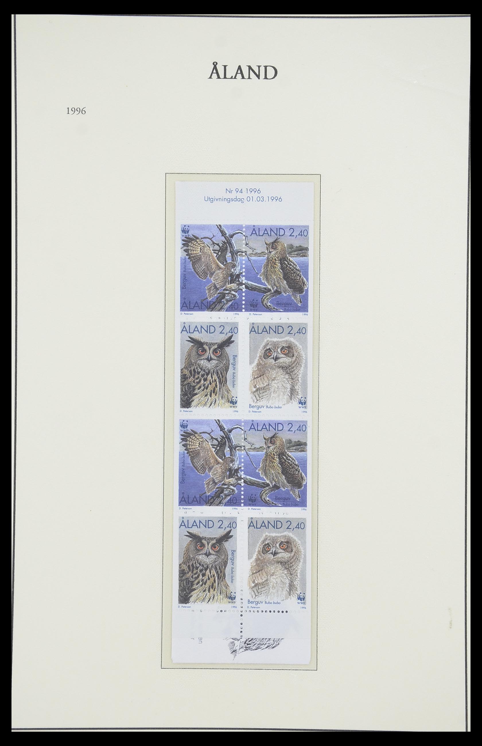 33706 016 - Postzegelverzameling 33706 Aland 1984-2013.