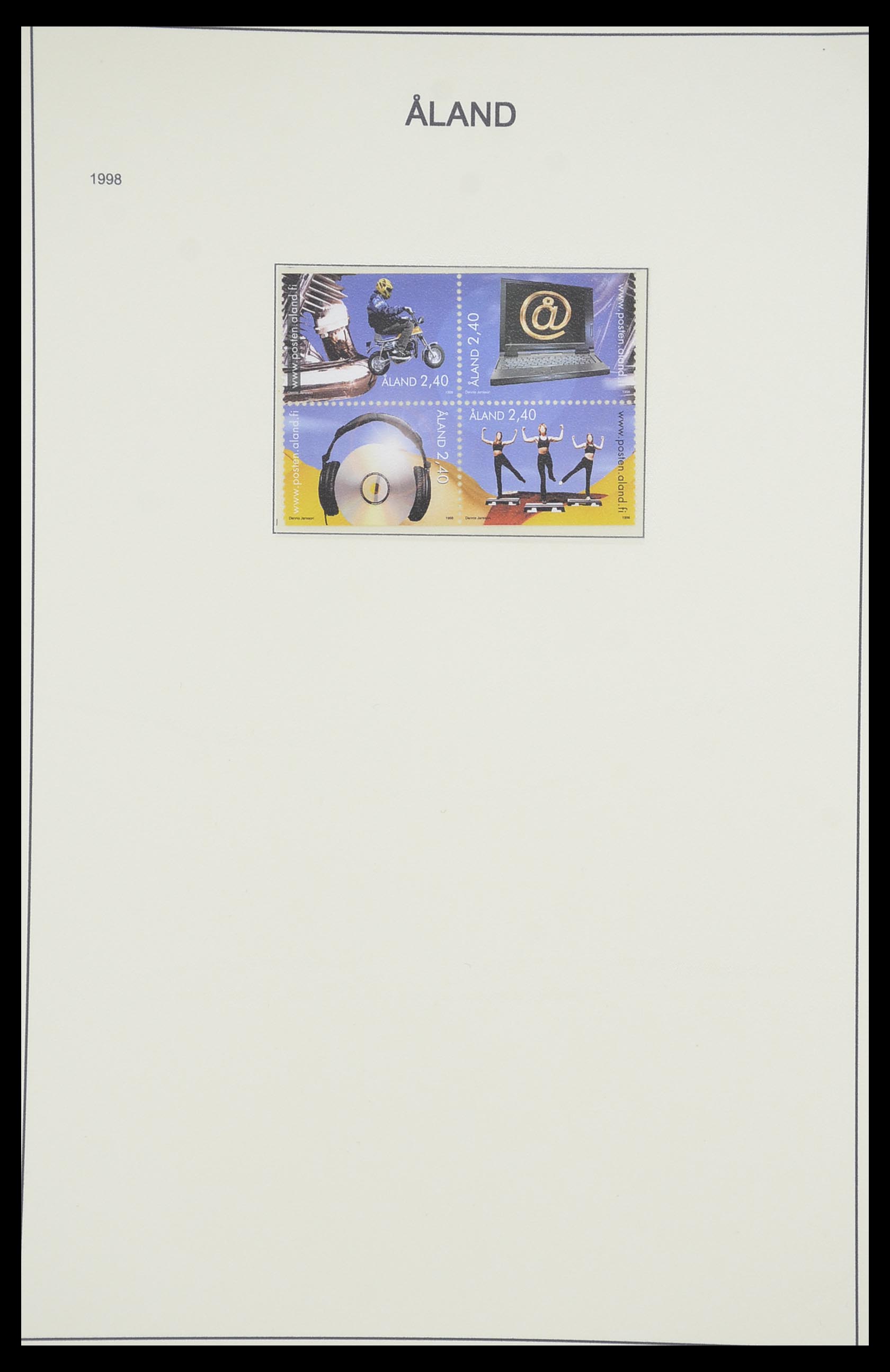 33706 020 - Postzegelverzameling 33706 Aland 1984-2013.