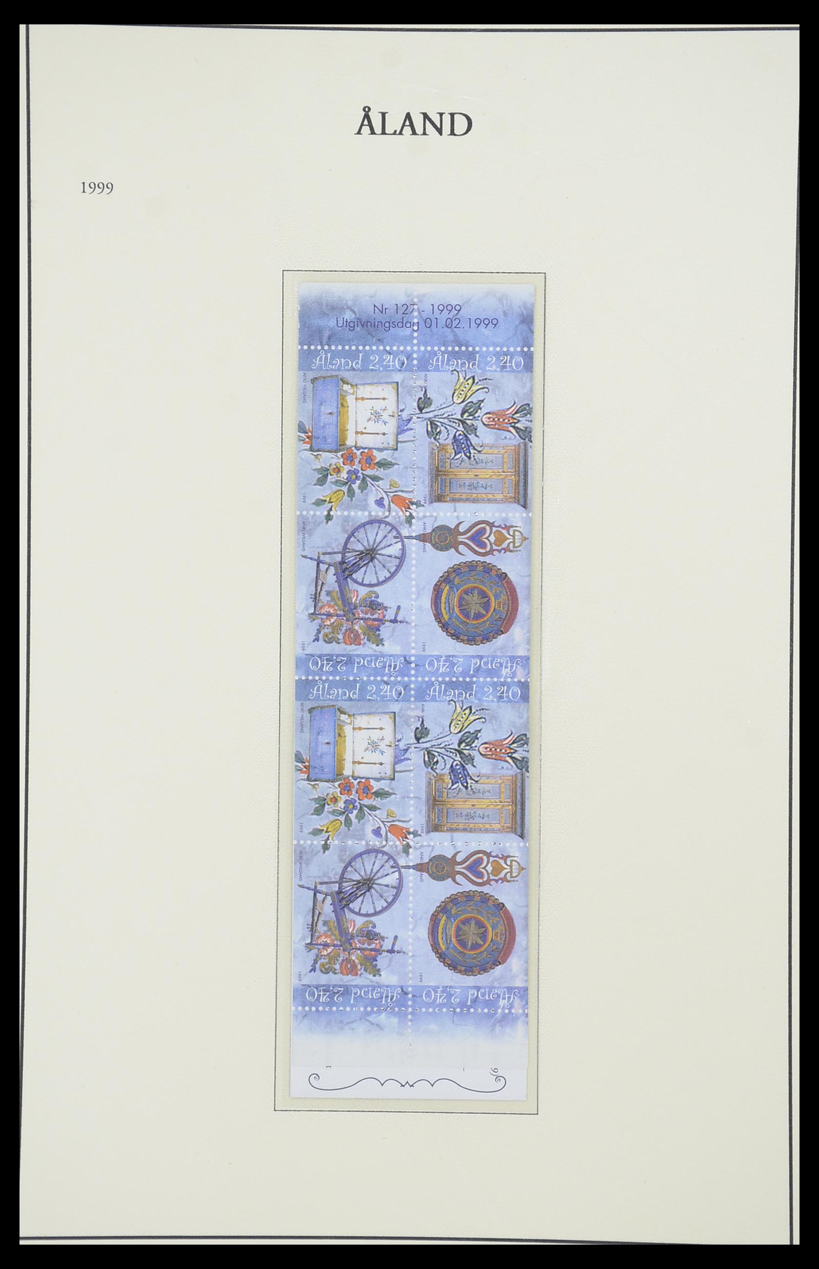 33706 022 - Postzegelverzameling 33706 Aland 1984-2013.
