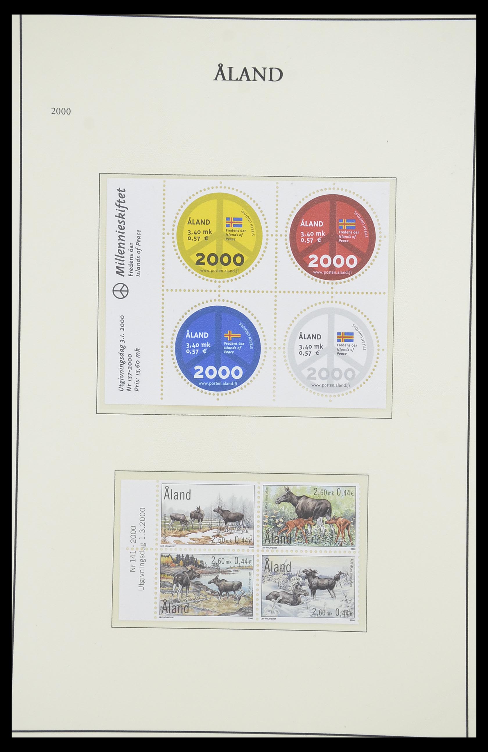 33706 024 - Postzegelverzameling 33706 Aland 1984-2013.