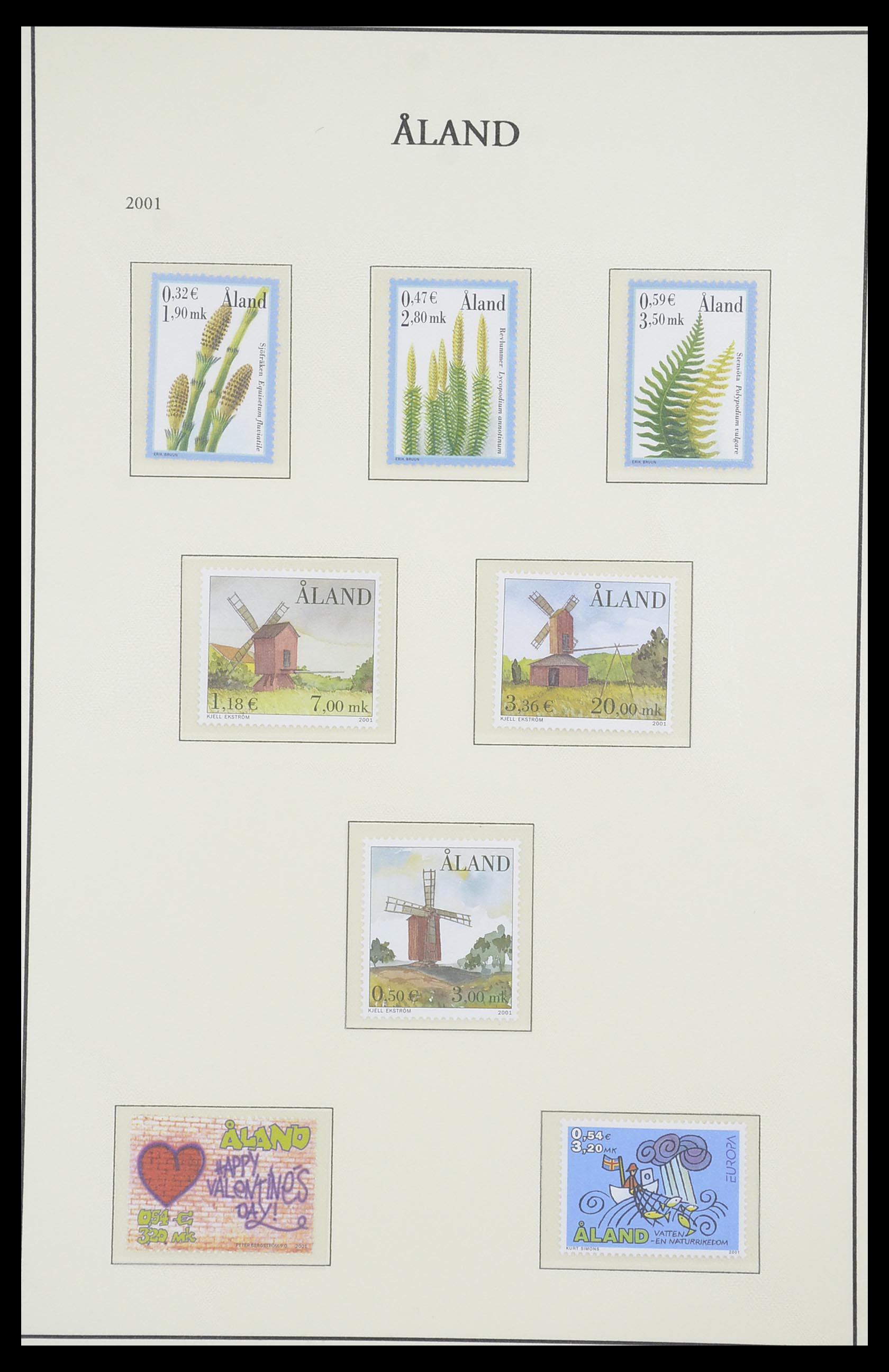 33706 025 - Postzegelverzameling 33706 Aland 1984-2013.
