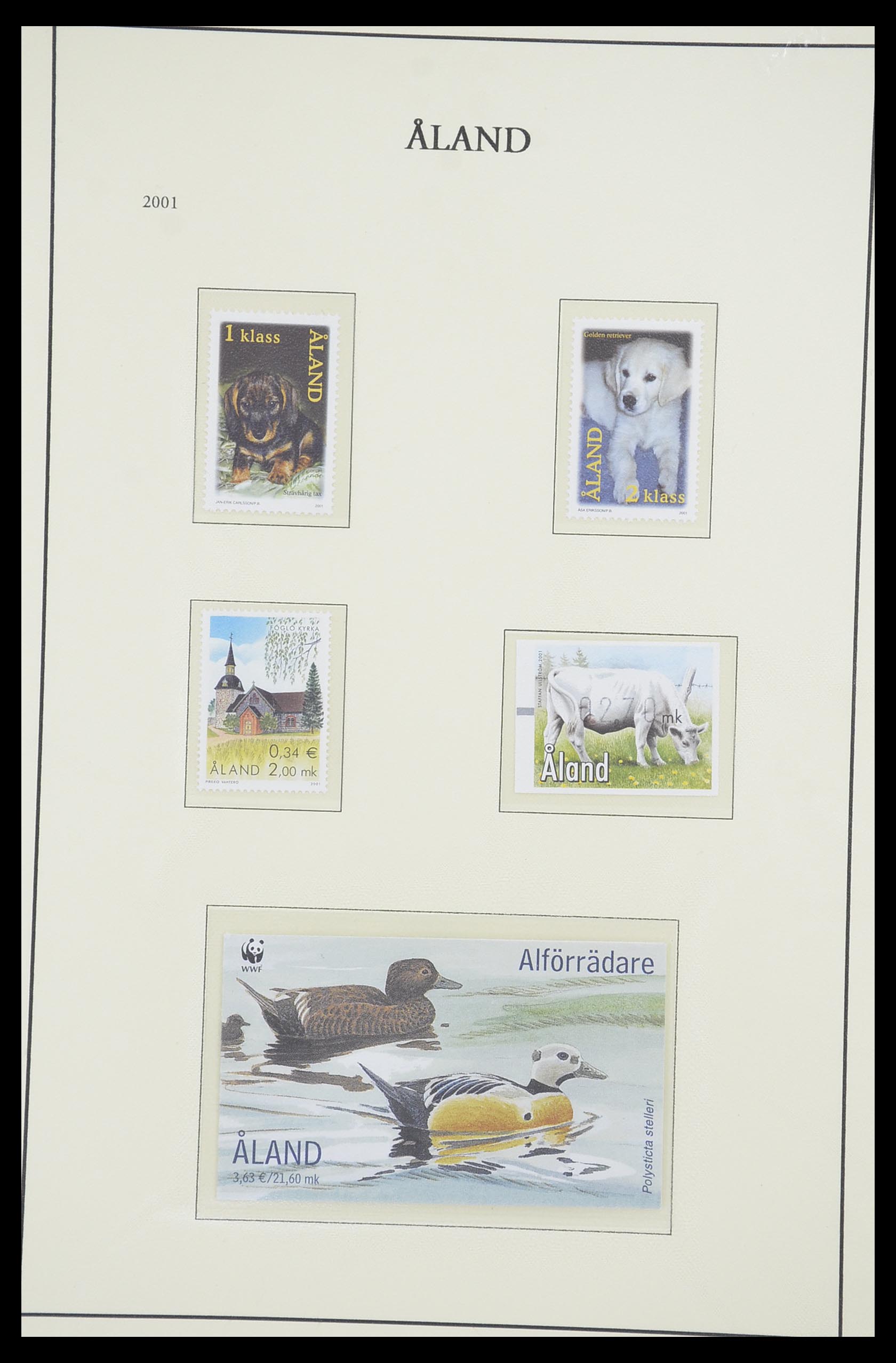 33706 027 - Stamp collection 33706 Aland 1984-2013.